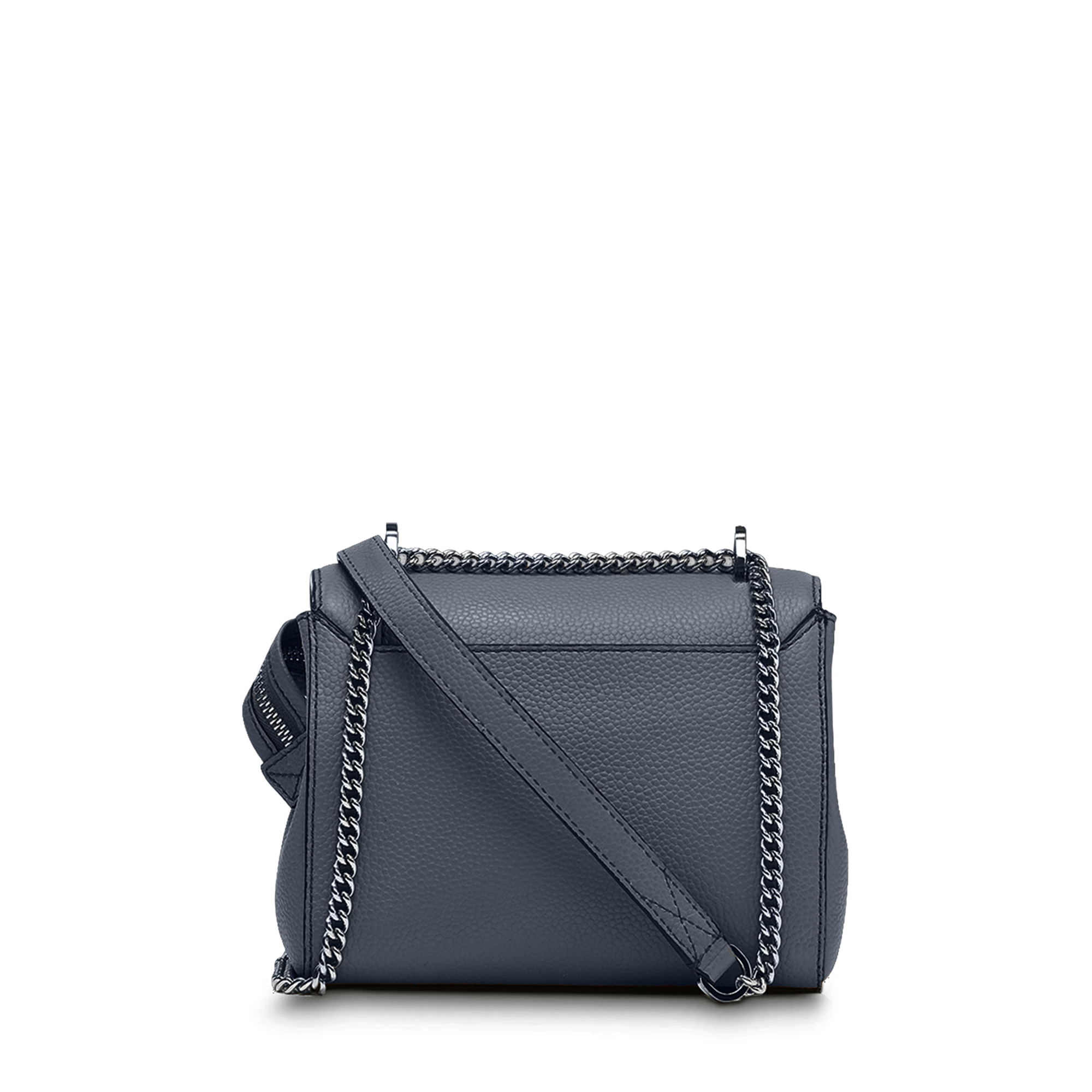 Sac rabat s ninon de lancel en cuir Bleu
