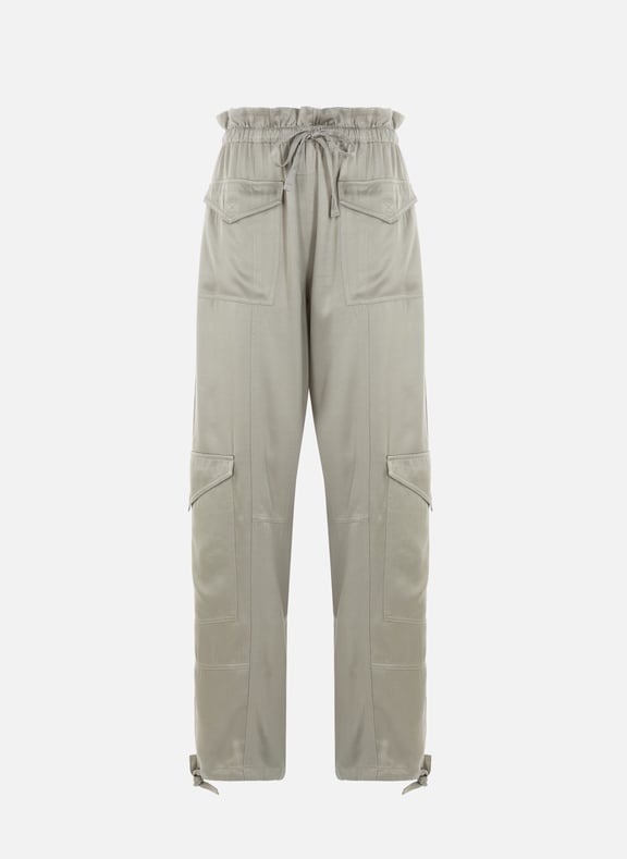 Pantalon cargo satiné  GANNI Pantalon cargo satiné  GANNI