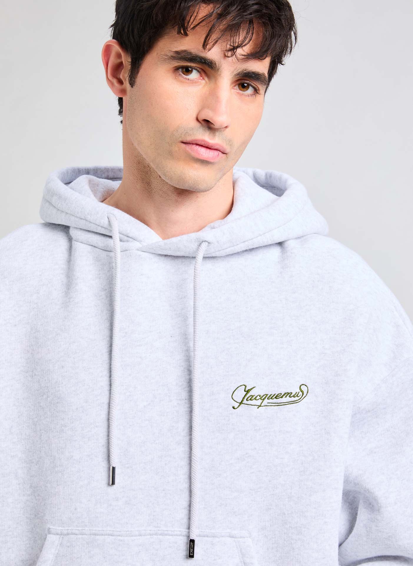 The Corto Hoodie JACQUEMUS Grey