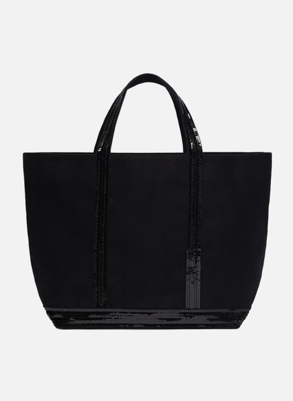 Cabas m en toile Noir by VANESSA BRUNO VANESSA BRUNO Cabas m en toile Noir