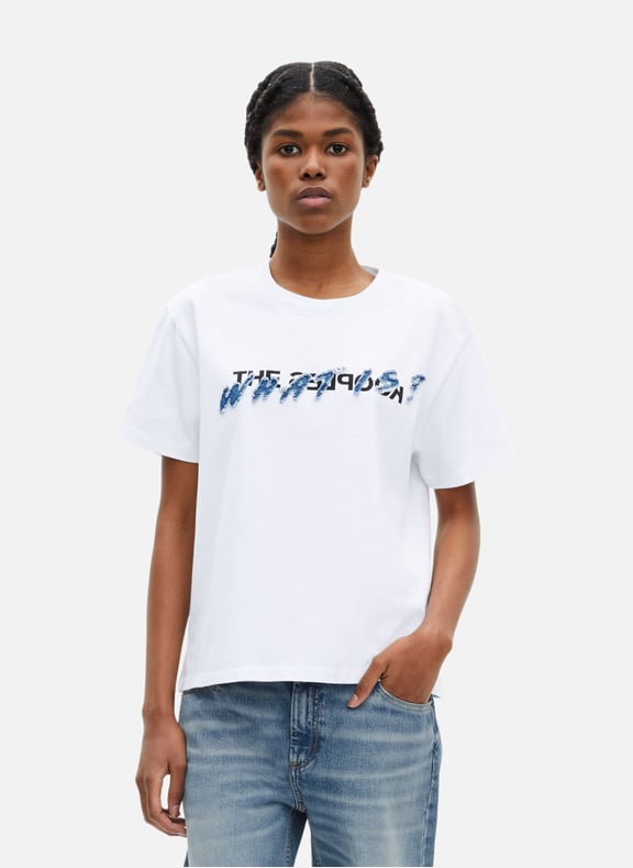 T-shirt manches courtes what is Blanc by THE KOOPLES THE KOOPLES T-shirt manches courtes what is Blanc