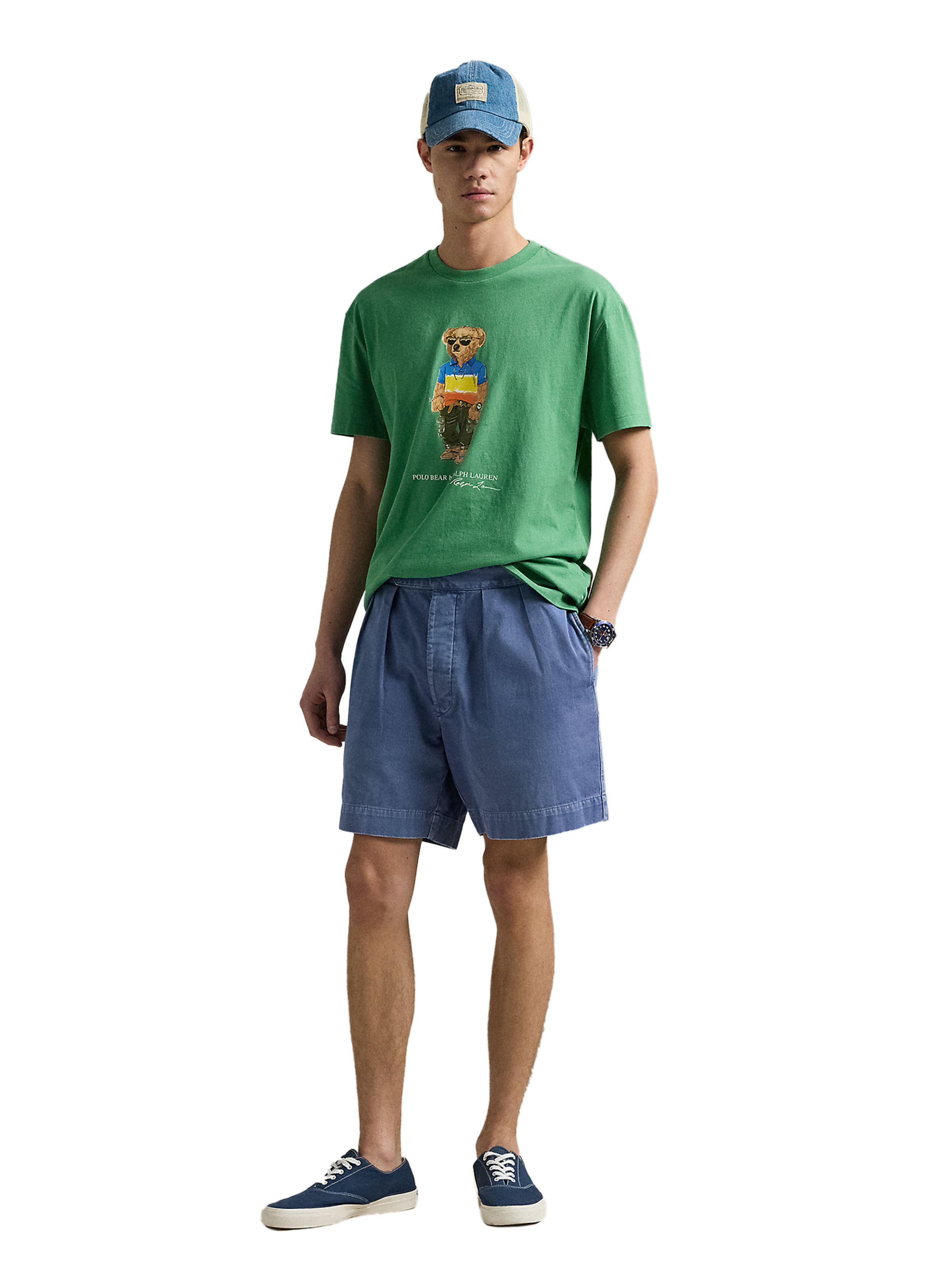 T-shirt en coton POLO RALPH LAUREN Vert