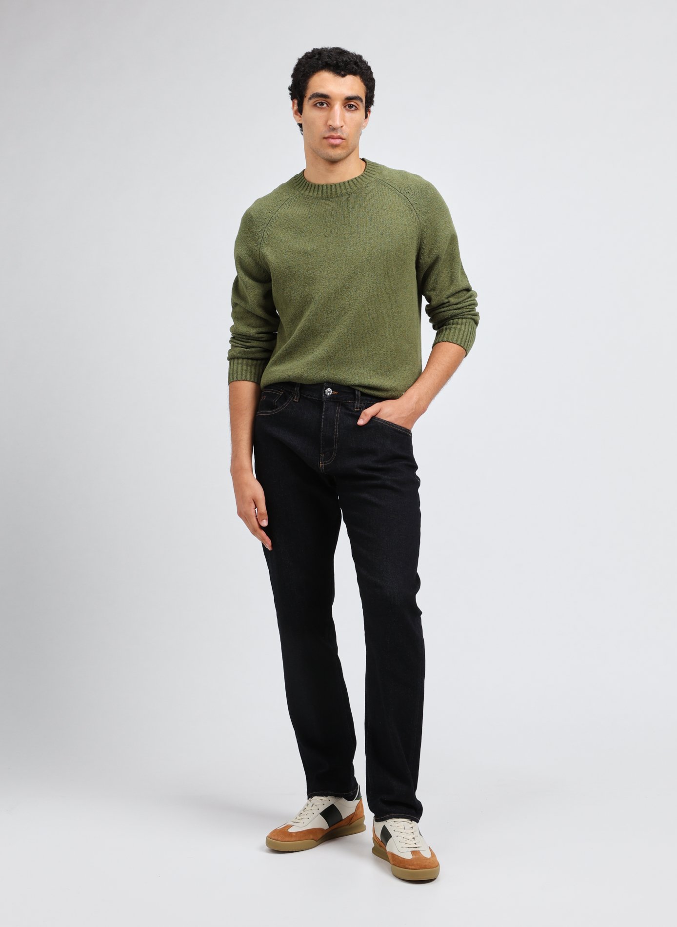 Slim fit cotton denim jeans ARMANI EXCHANGE Blue