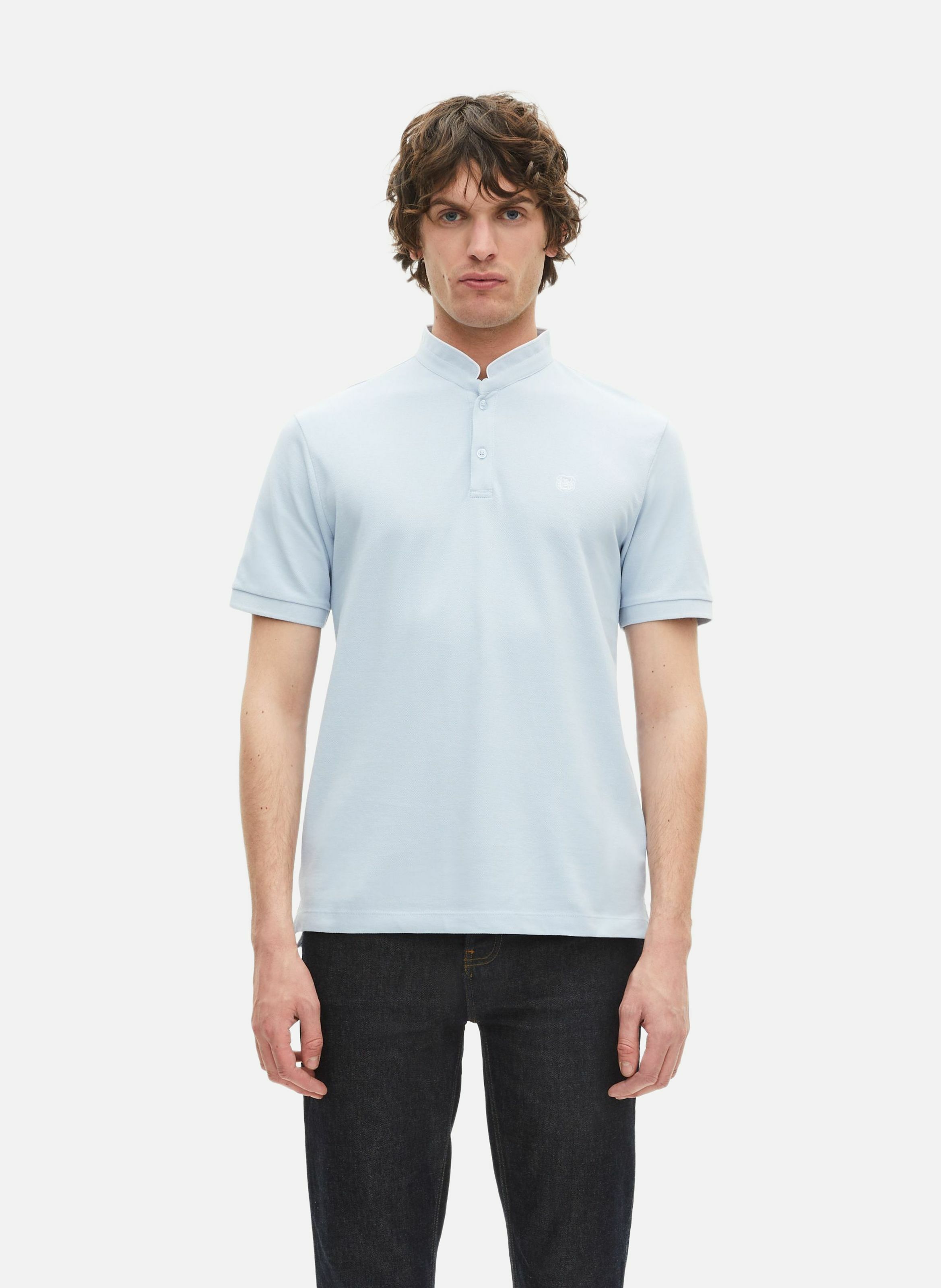 THE KOOPLES Polo en coton piqué Violet