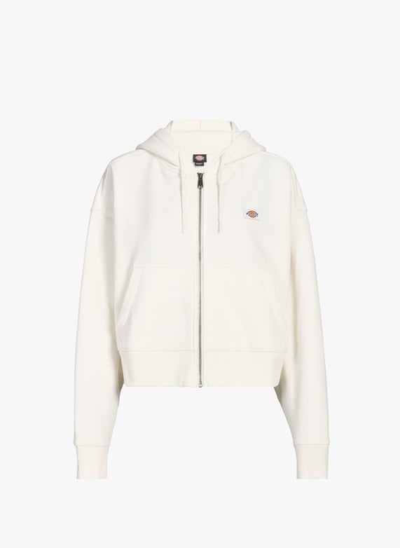 Hoodie in blended cotton | White by DICKIES Hoodie in blended cotton White