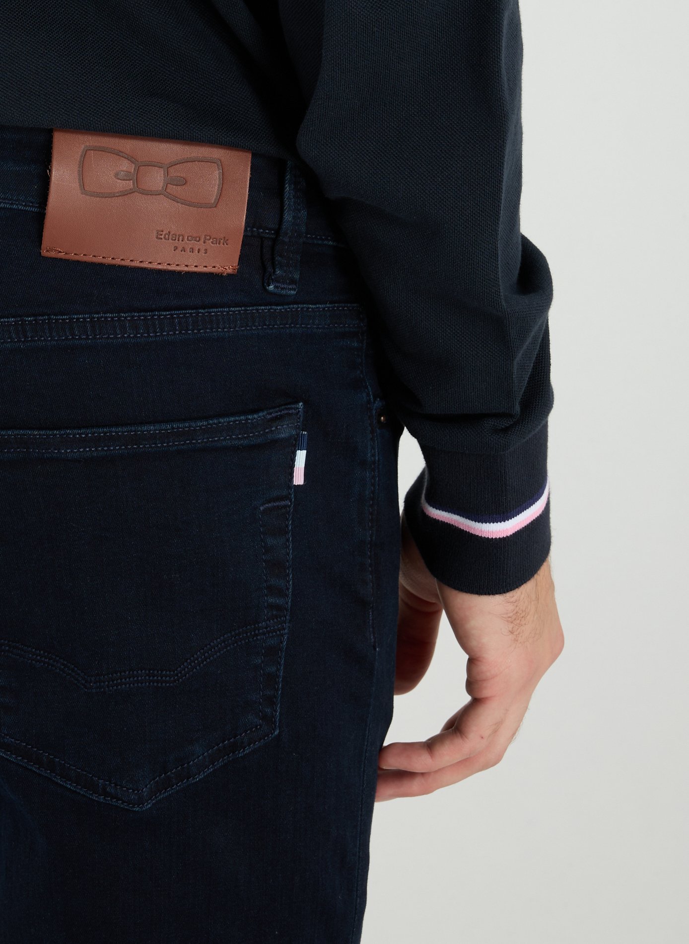 Cotton T-shirt EDEN PARK Blue