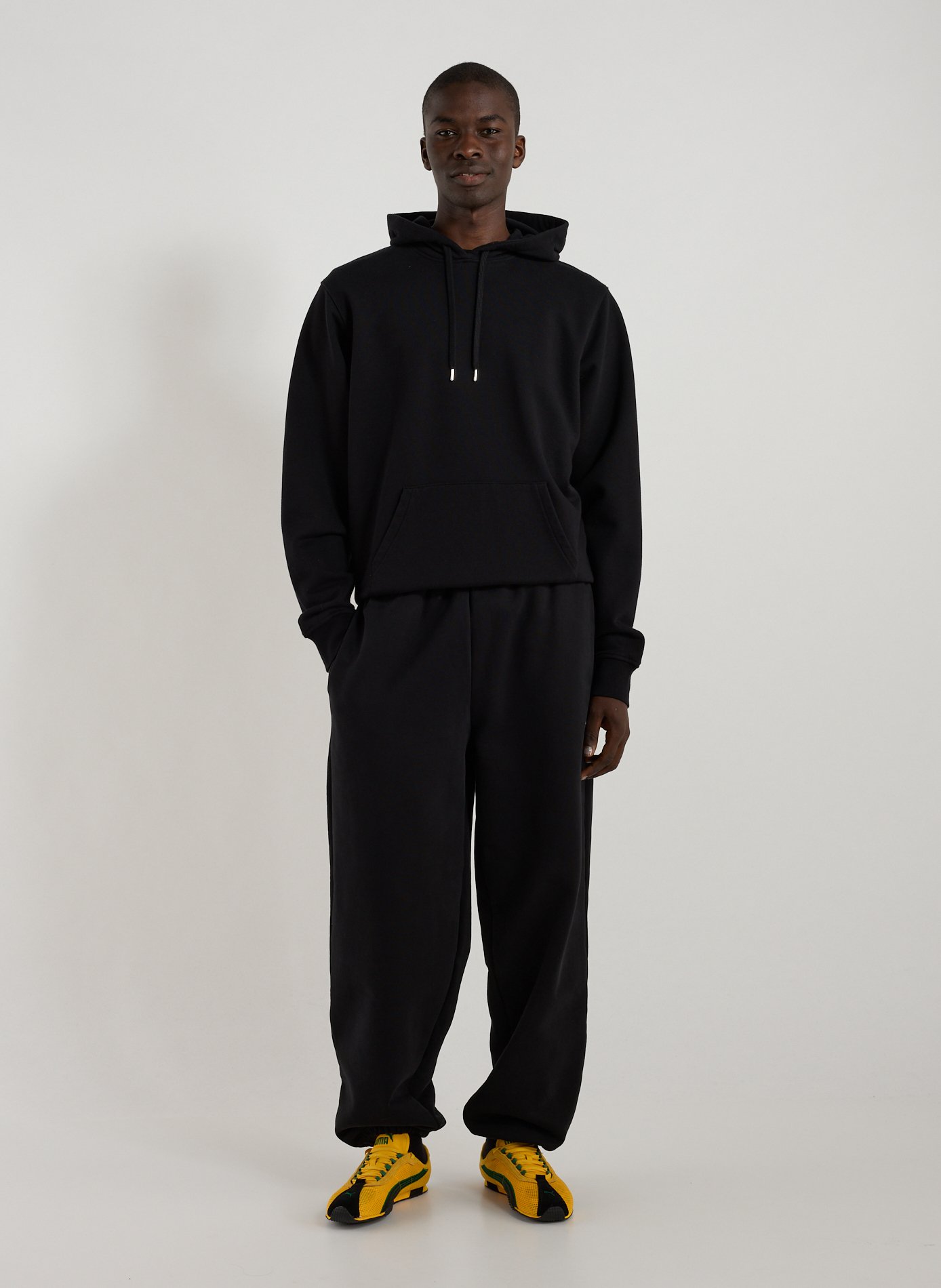 Sweat à capuche en coton ARTE ANTWERP Noir