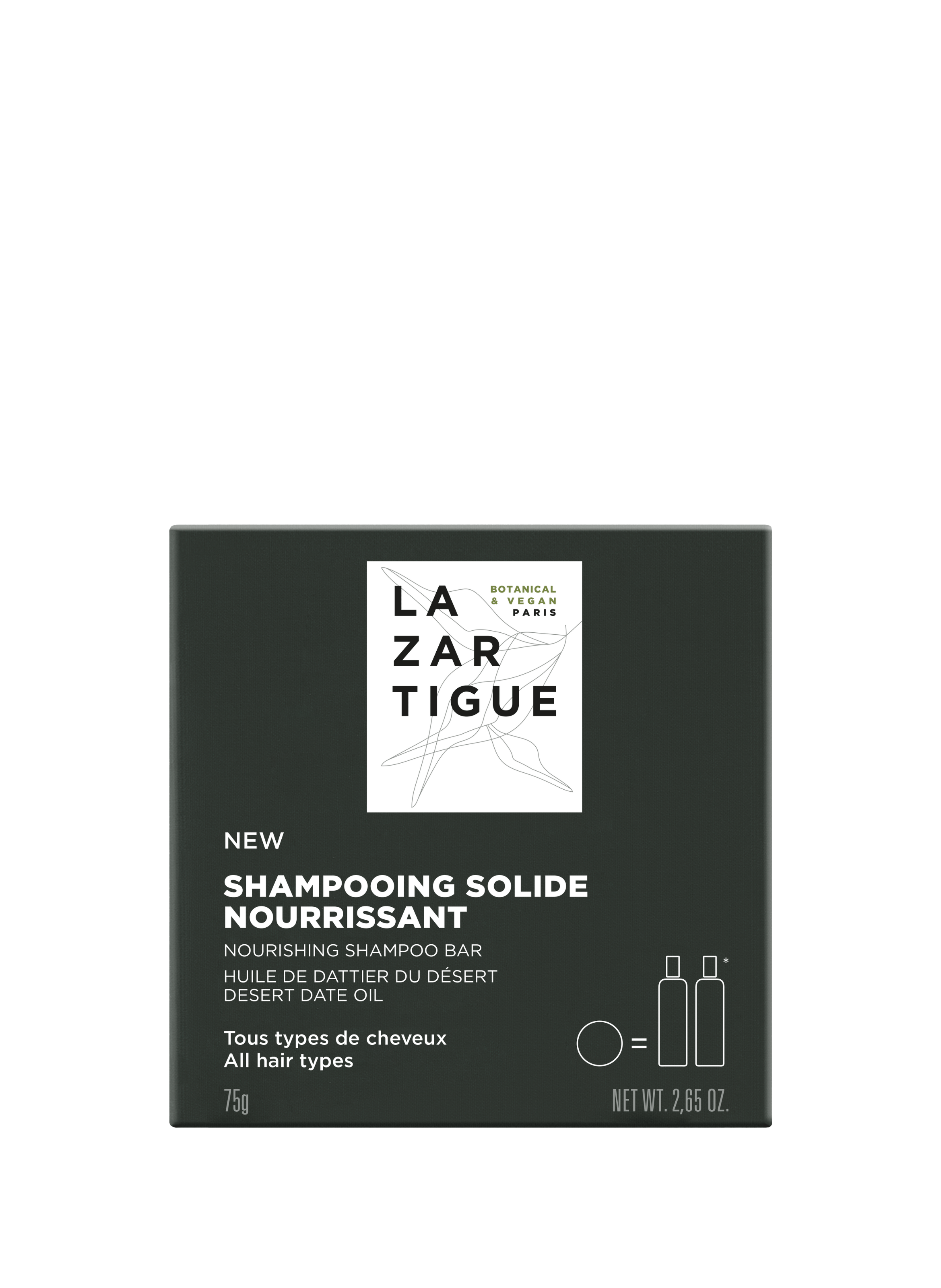 Shampoo bar LAZARTIGUE No color