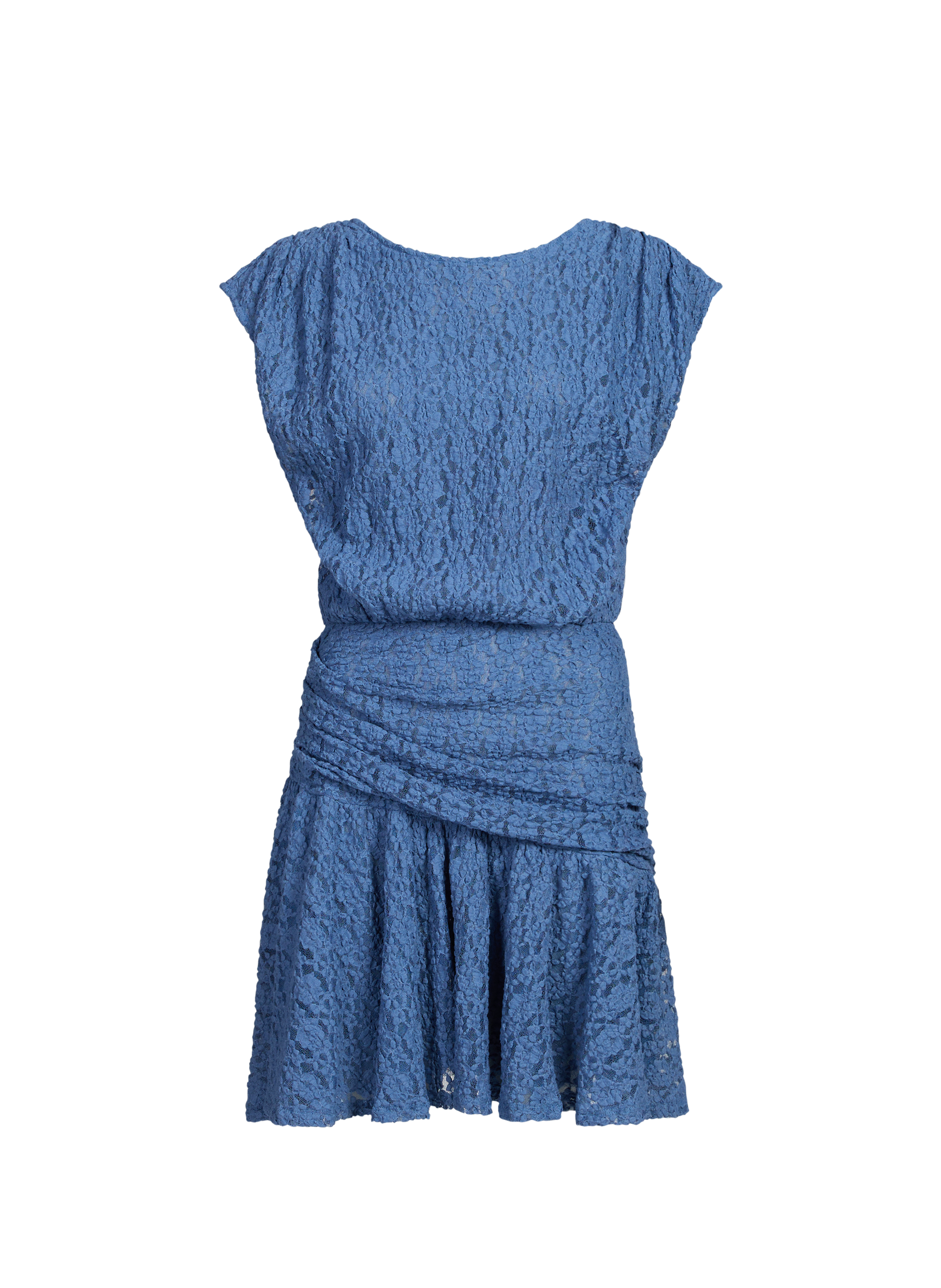 Robe courte en dentelle Anais SAISON 1865 Bleu