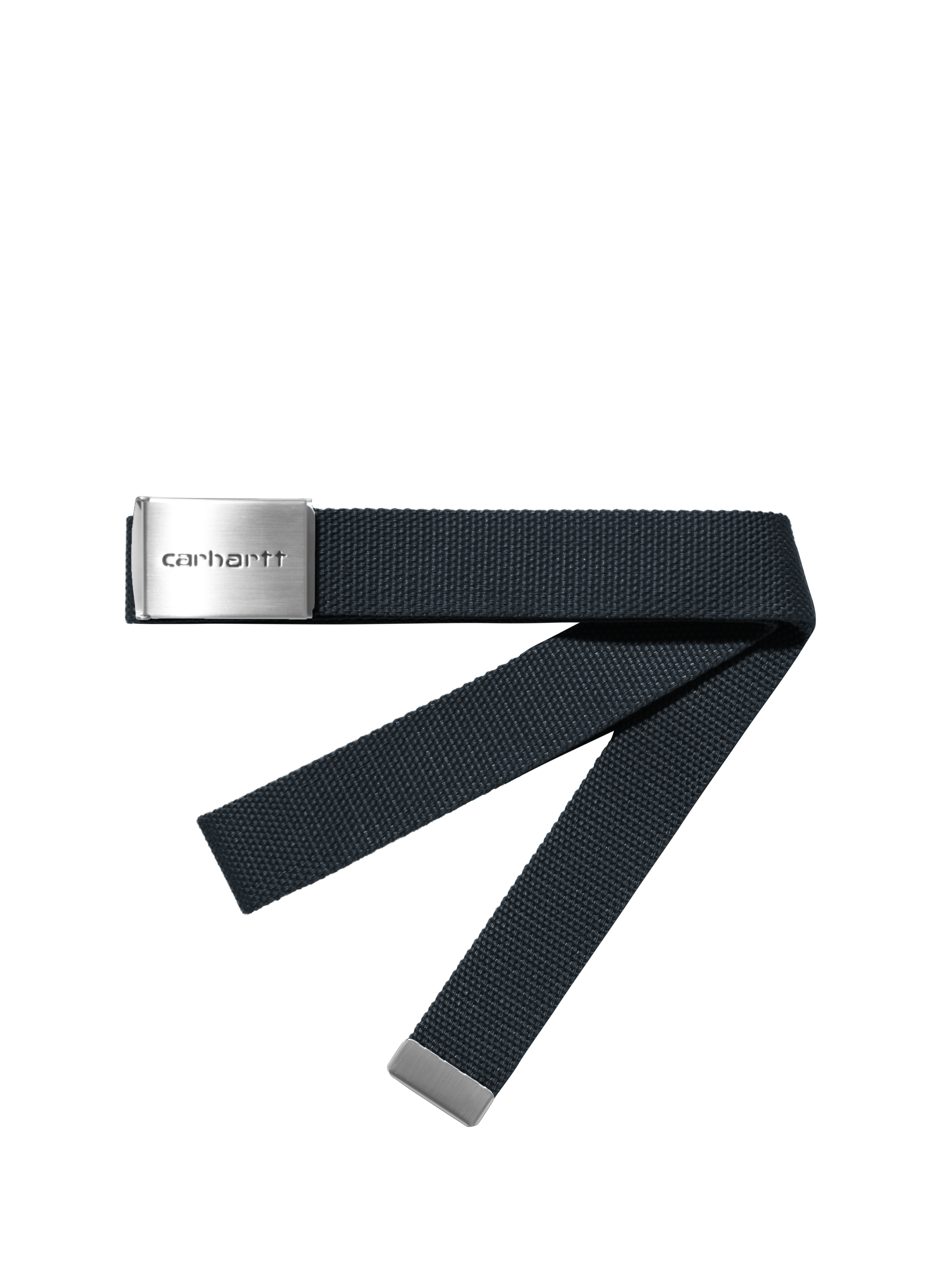 Ceinture tressée à boucle gravée CARHARTT WIP Bleu