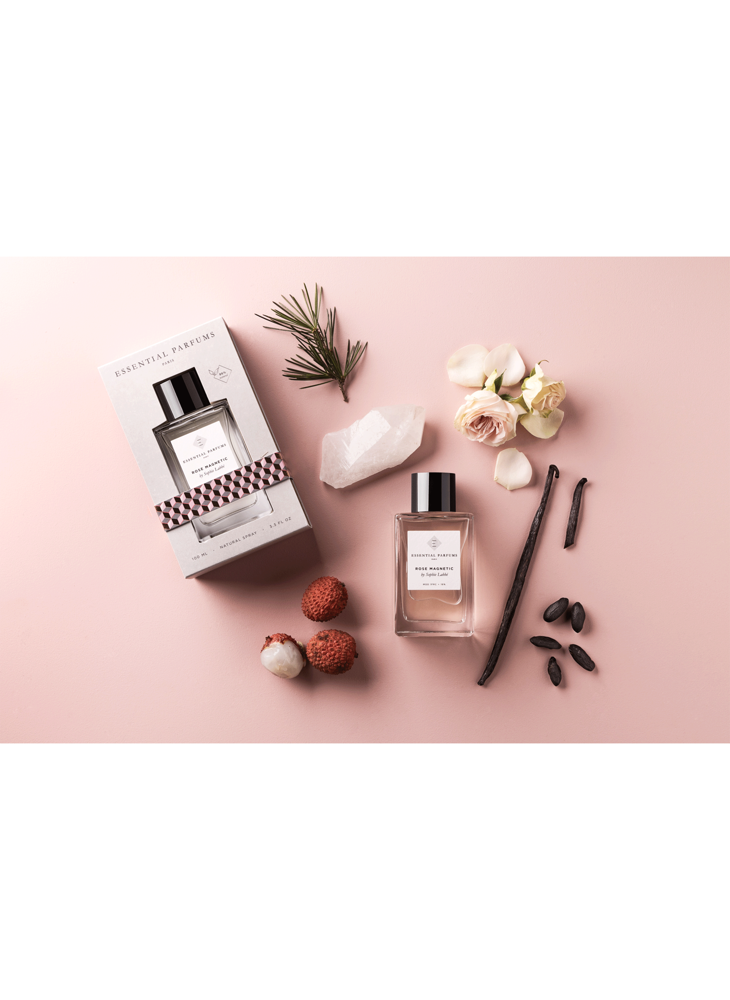 Rose Magnetic by Sophie Labbé eau de parfum ESSENTIAL PARFUMS No color