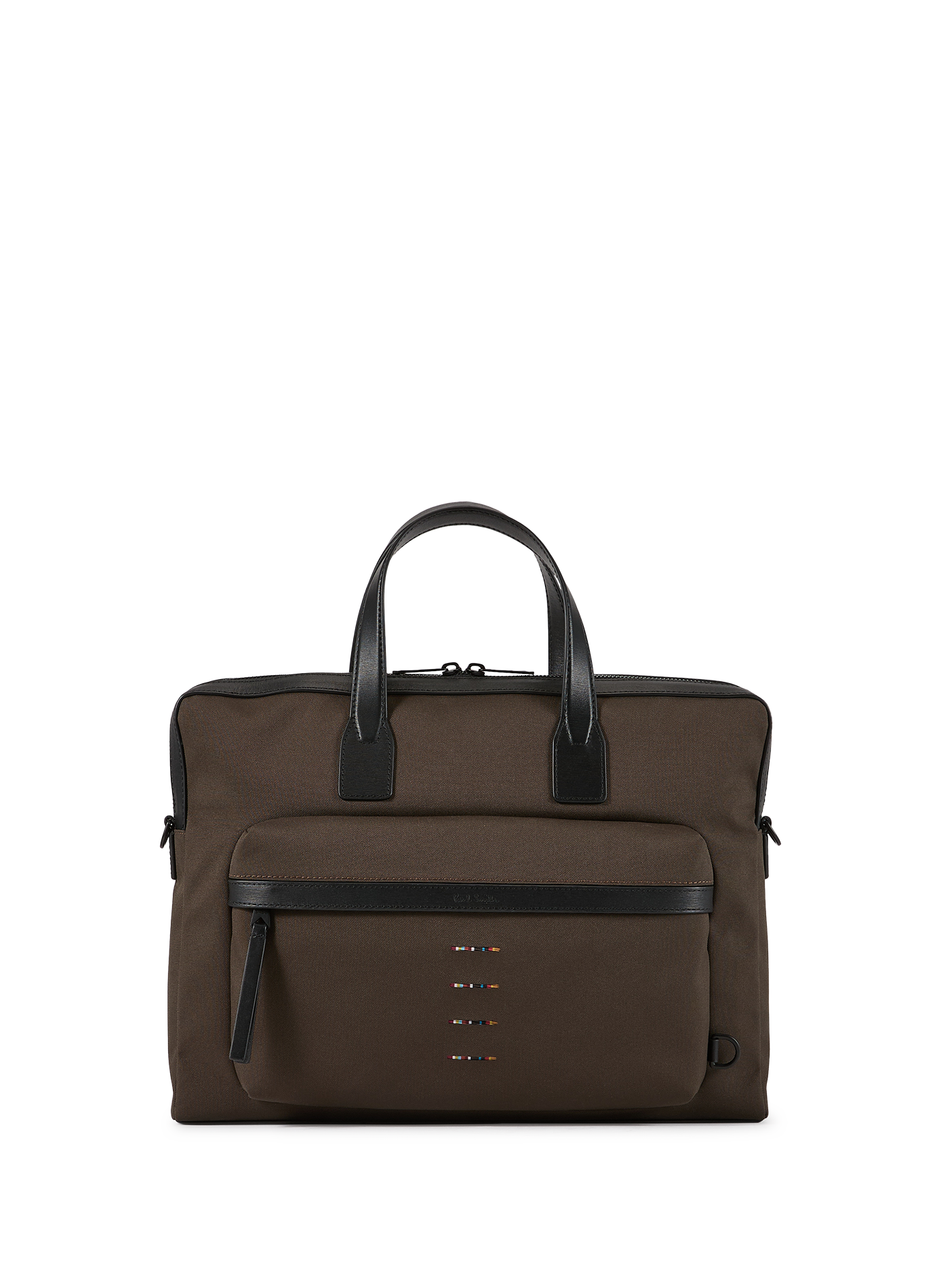 Logo document holder PAUL SMITH Brown