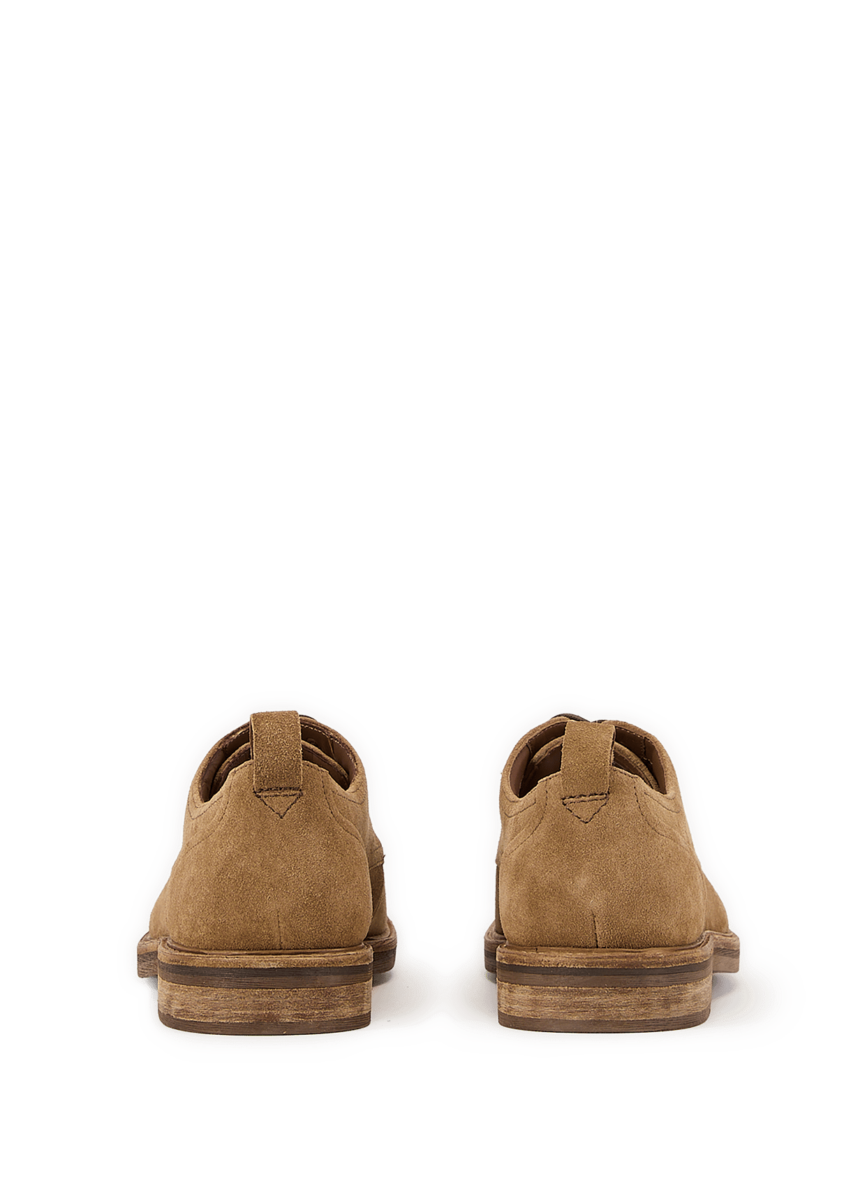 Derbies en cuir suédé CLARKS Marron