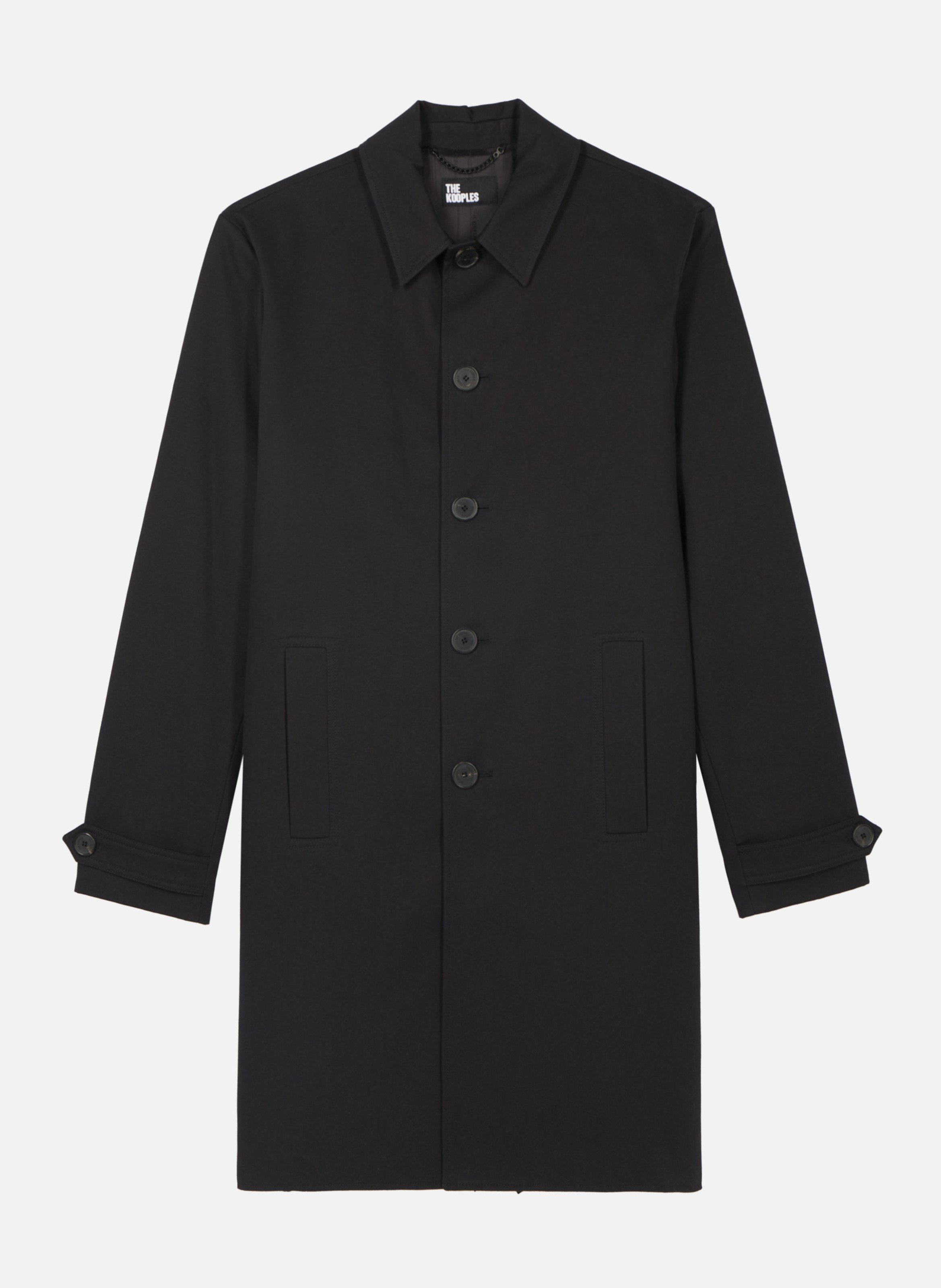 Trench simple boutonnage THE KOOPLES Noir
