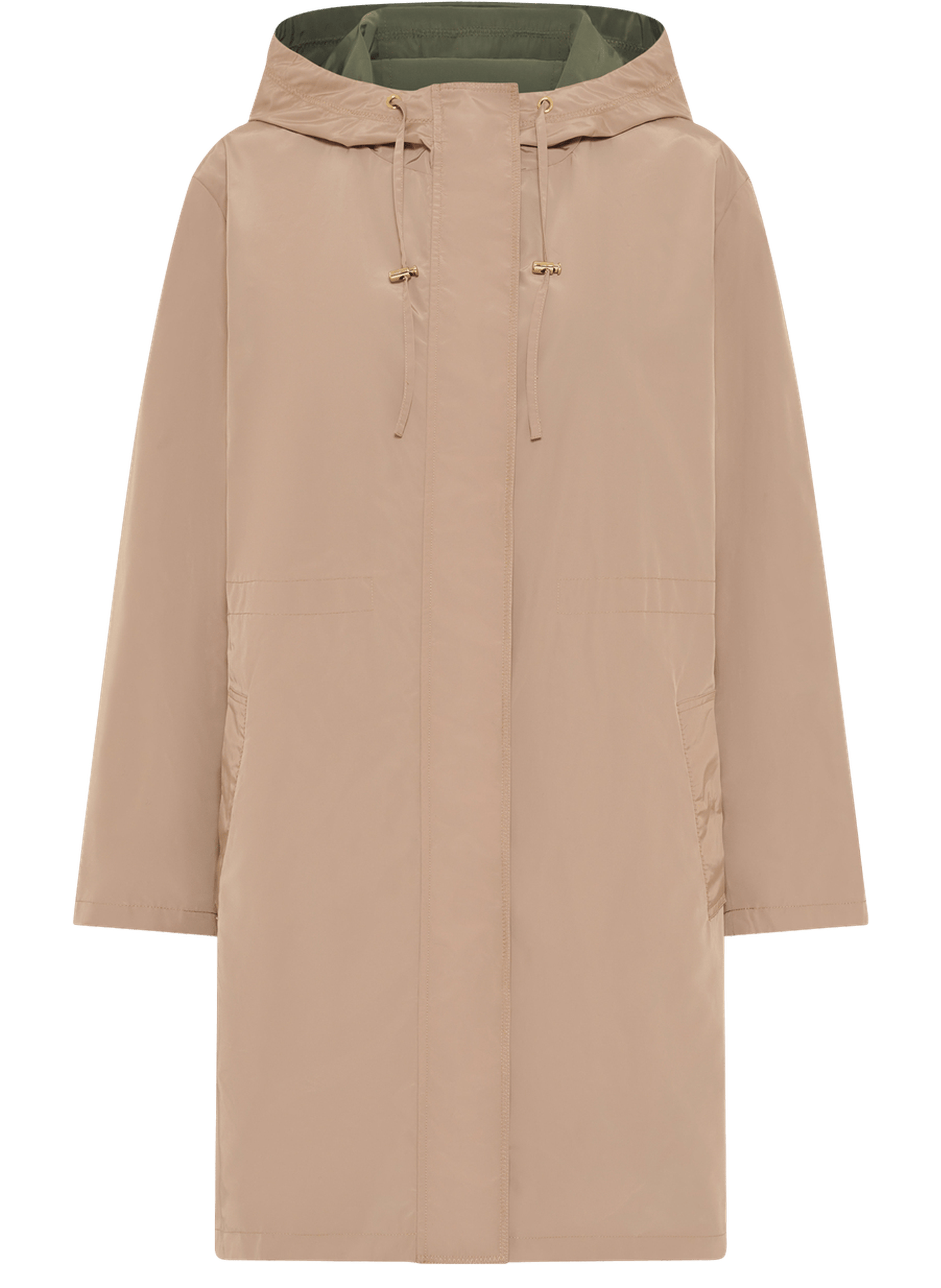 Parka mi-longue à capuche - jannis GERARD DAREL Beige