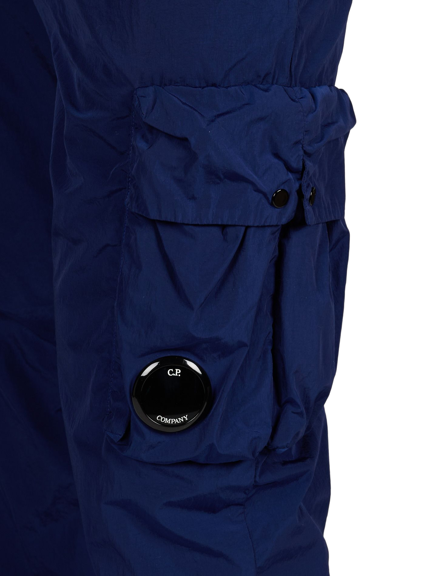 Quilted straight-leg trousers CP COMPANY Blue