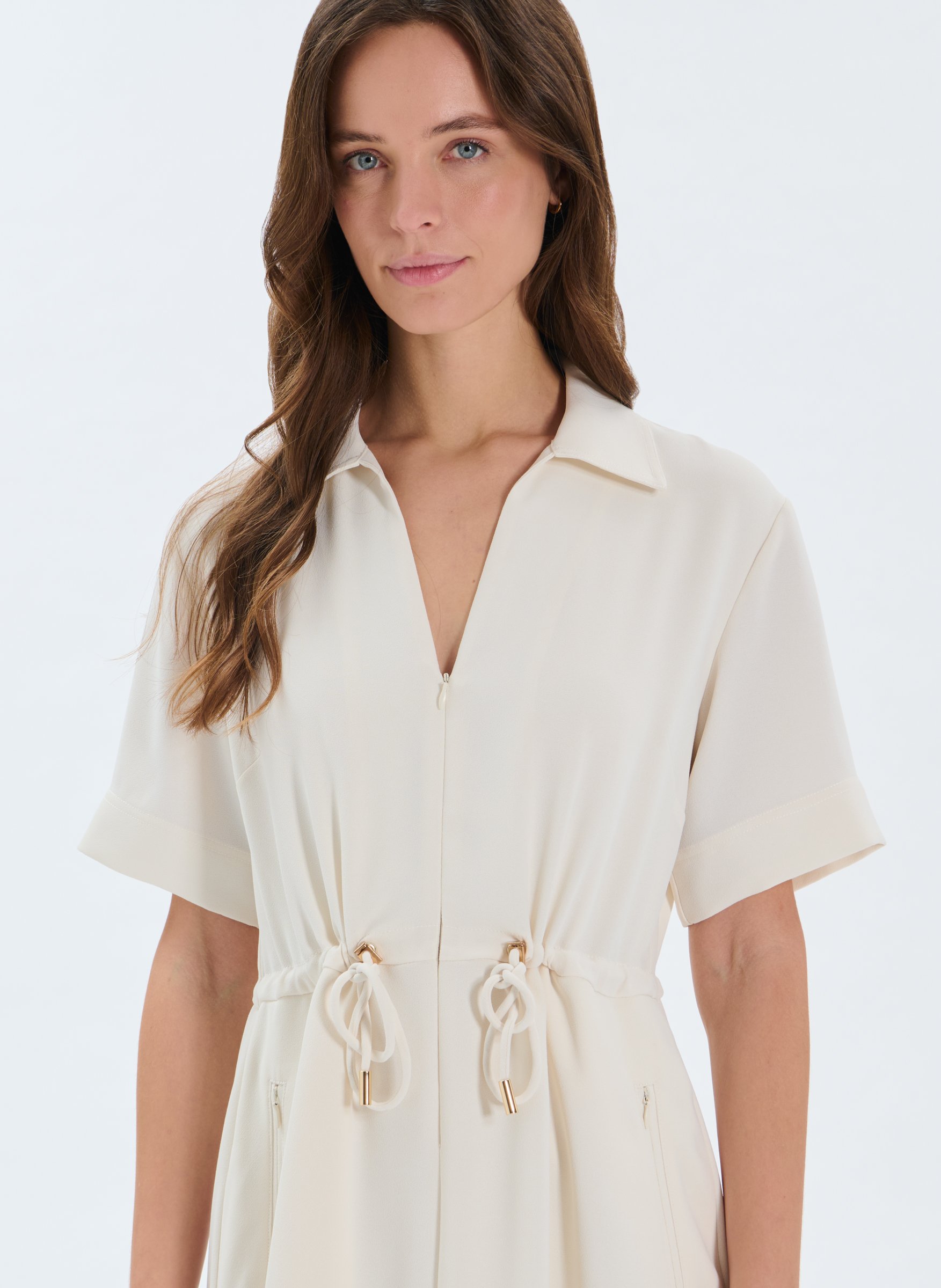 Robe  rebel ZAPA Blanc