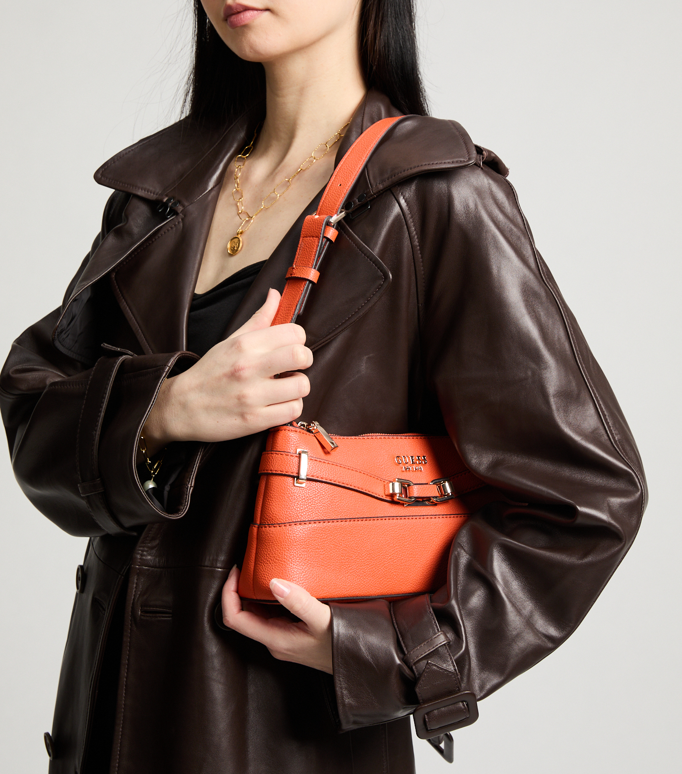 Shoulder bag Silvye GUESS Orange