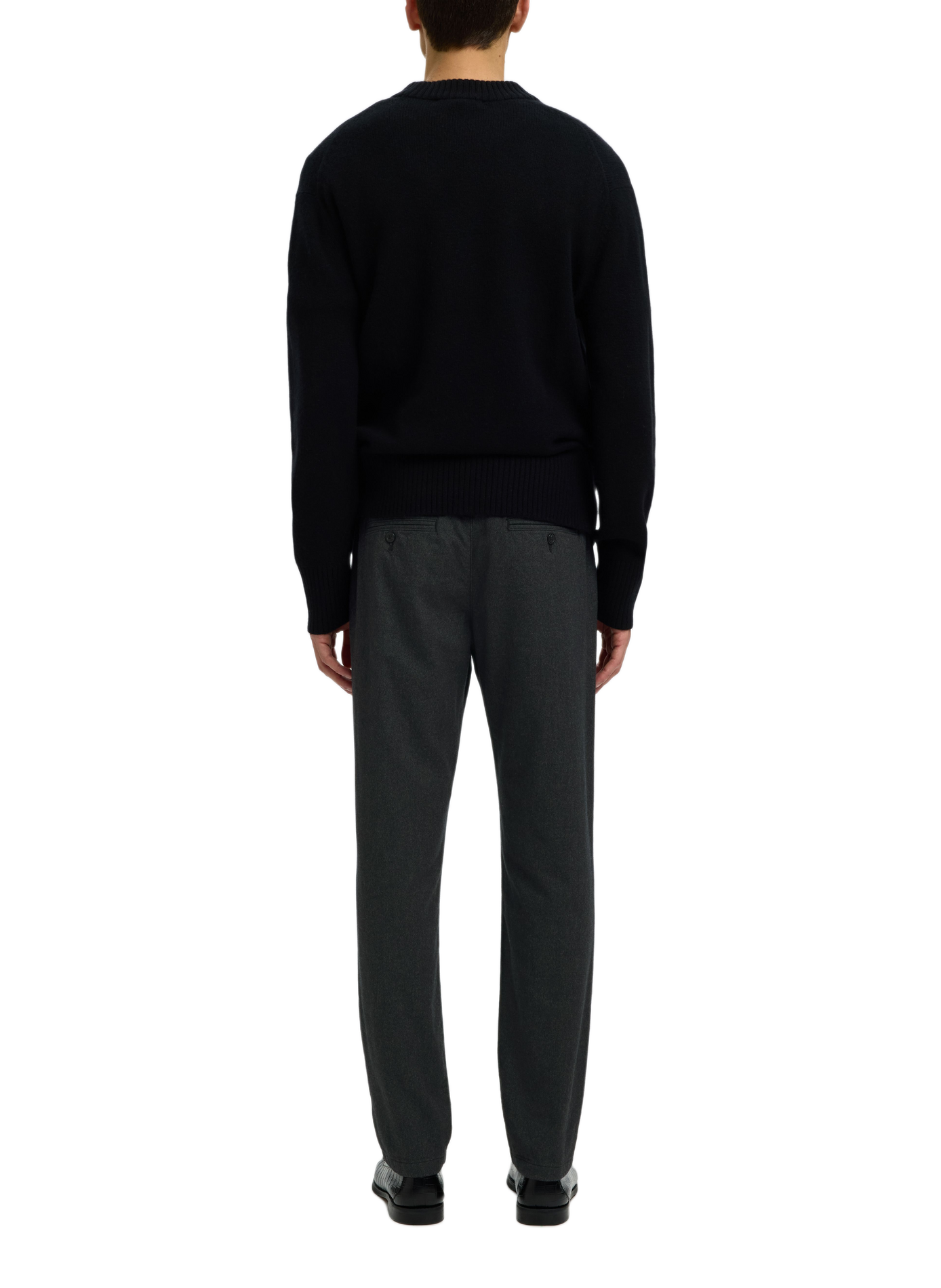 Pantaloni slim SELECTED Grigio