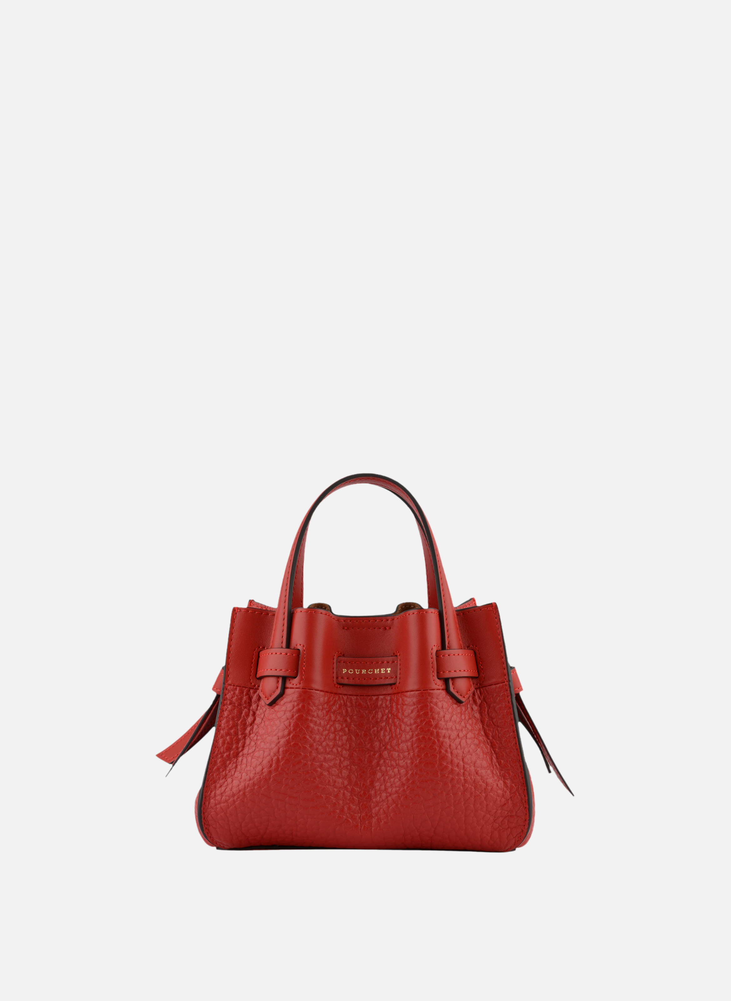 Blossom | sac à main nano en cuir de vachette  Rouge