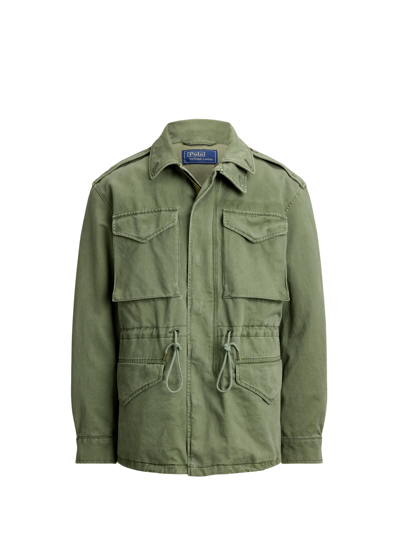 Veste à fermeture zippée en coton POLO RALPH LAUREN Vert