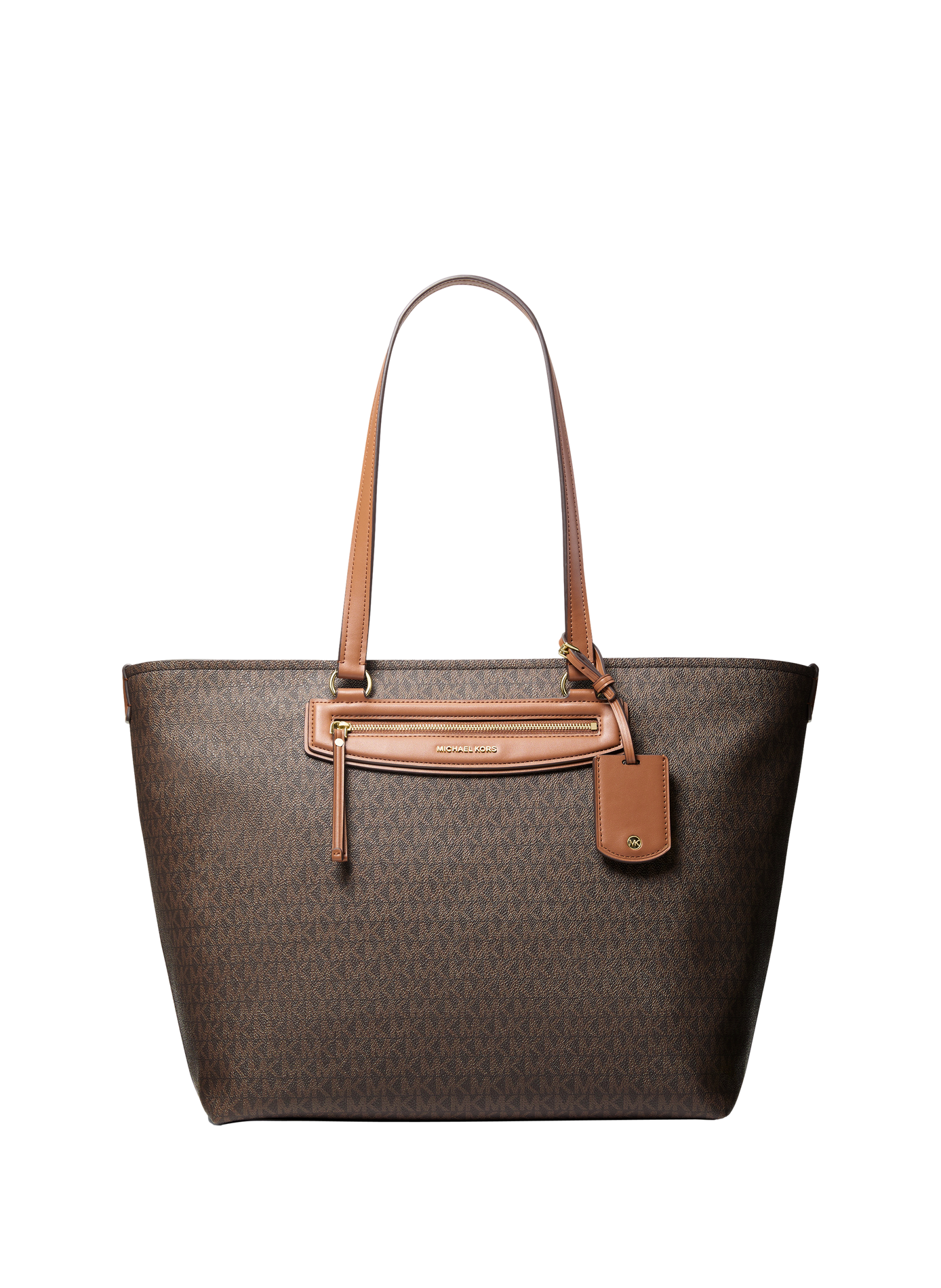 Sac à main monogrammé MICHAEL KORS Marron