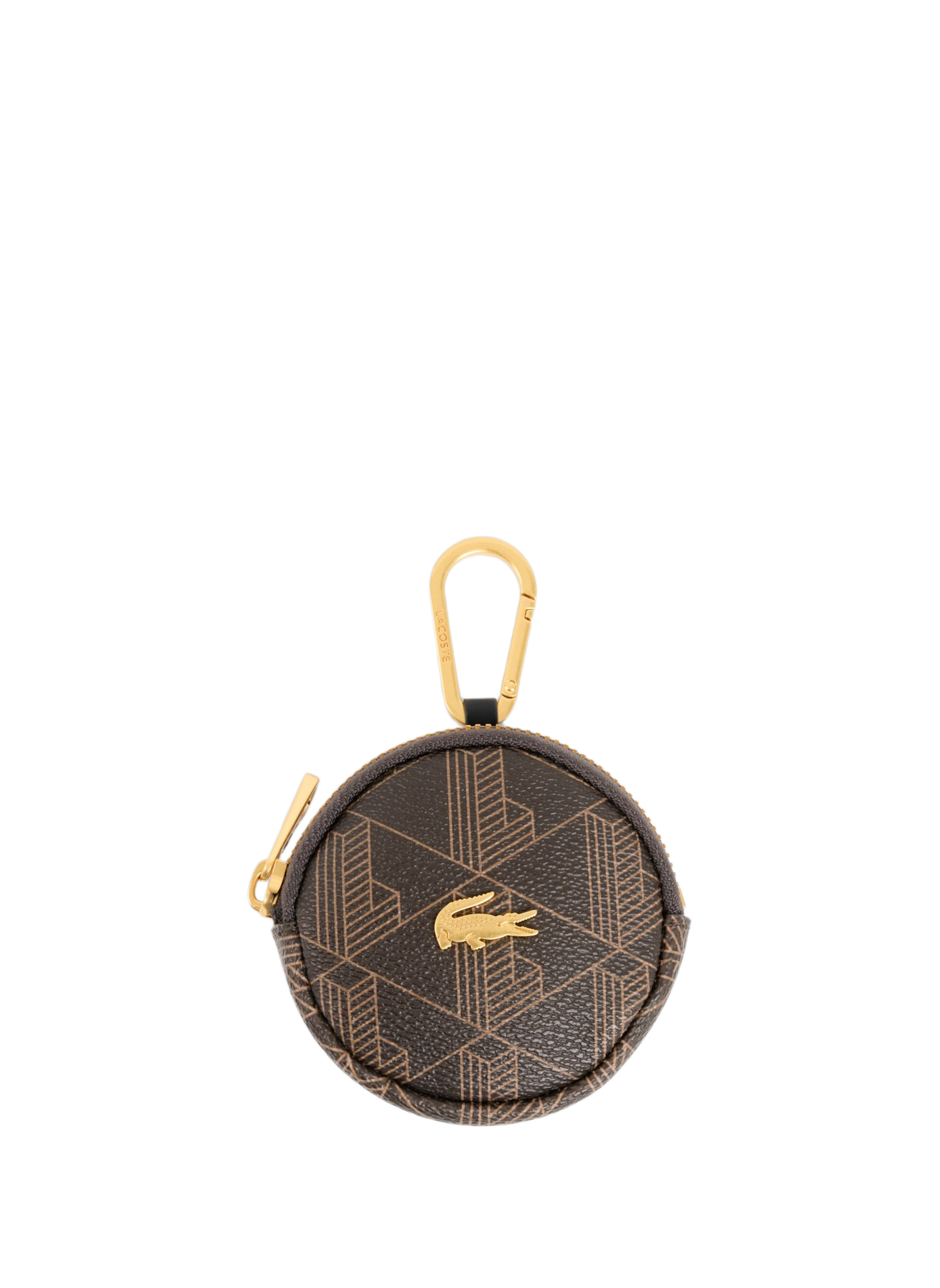 Porte-monnaie The Blend rond LACOSTE Marron