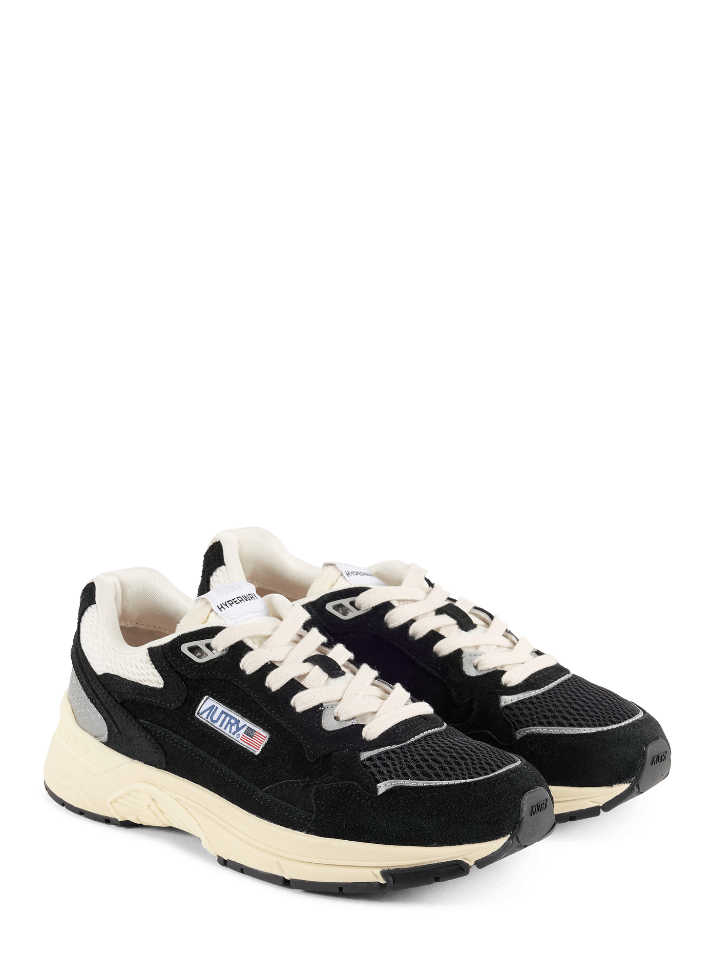 Bicolor Hyperway Sneakers AUTRY Black