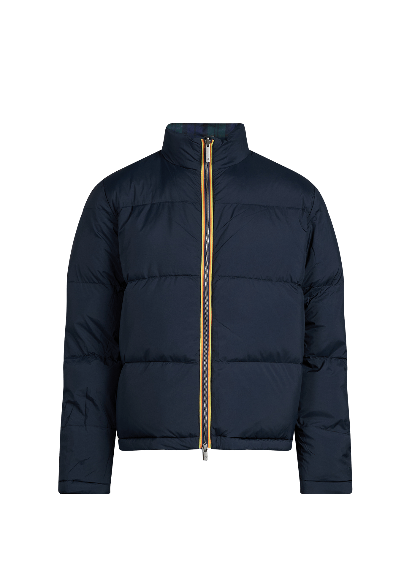 Blouson réversible en laine mélangée K-WAY Bleu
