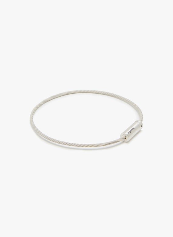 Bracelet câble 7g en argent brossé | Argent by LE GRAMME Bracelet câble 7g en argent brossé Argent