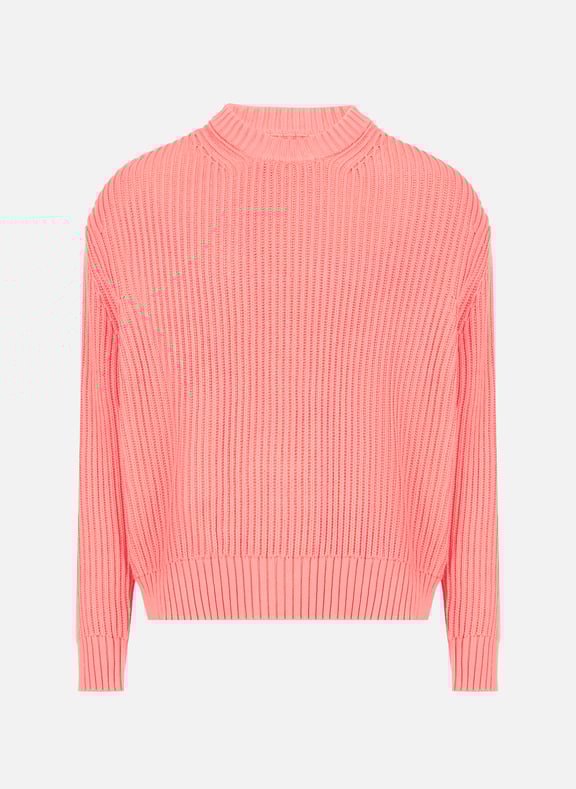 Pull en maille côtelé Rose by SAISON 1865 SAISON 1865 Pull en maille côtelé Rose