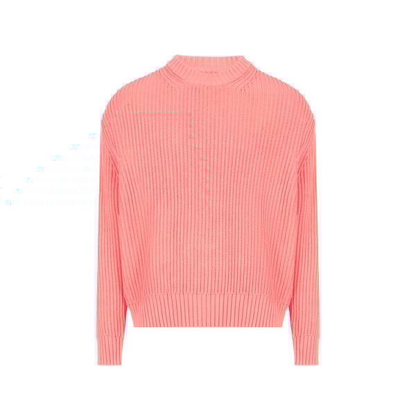 Pull en maille côtelé