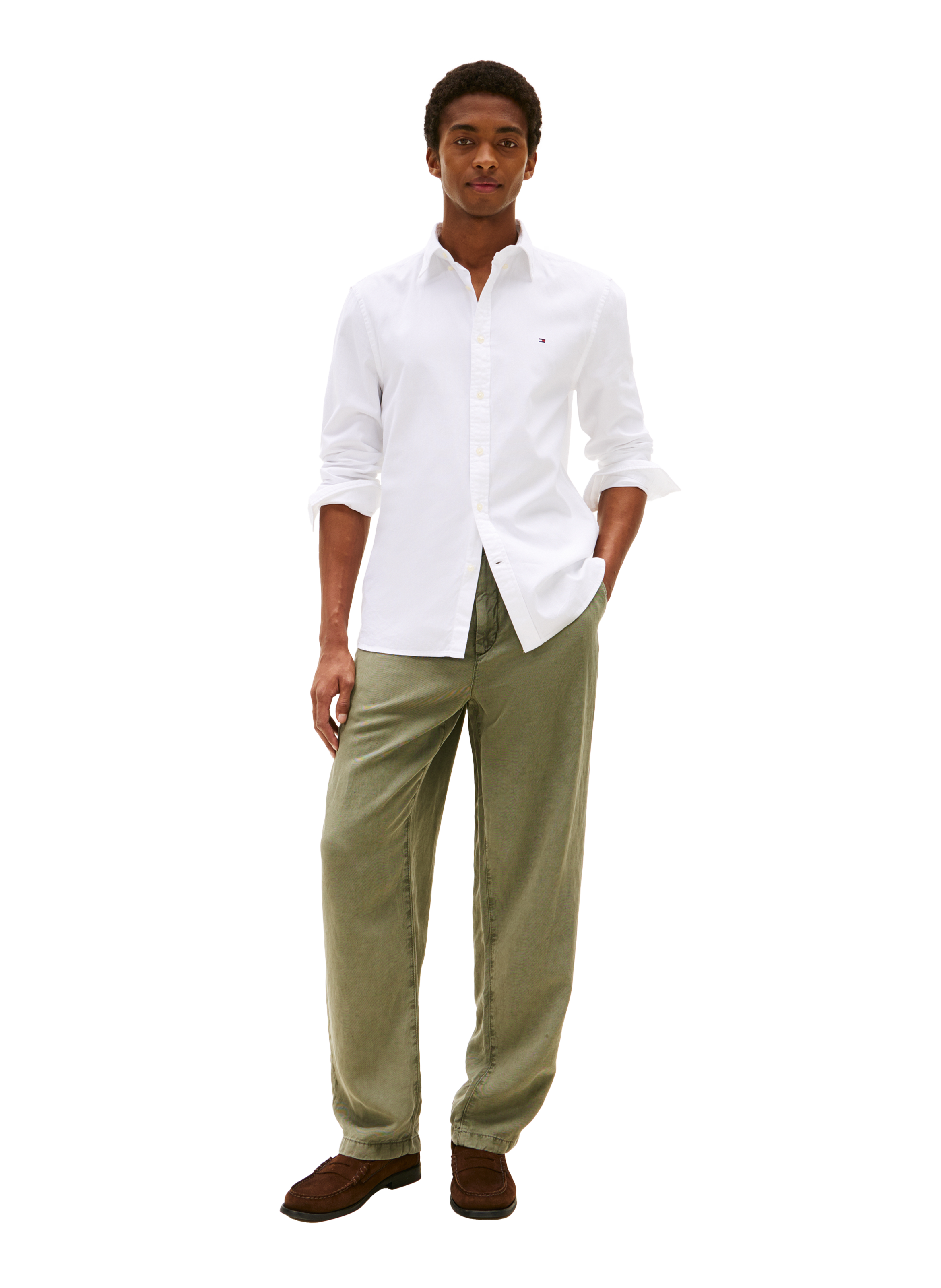 Cotton shirt TOMMY HILFIGER White