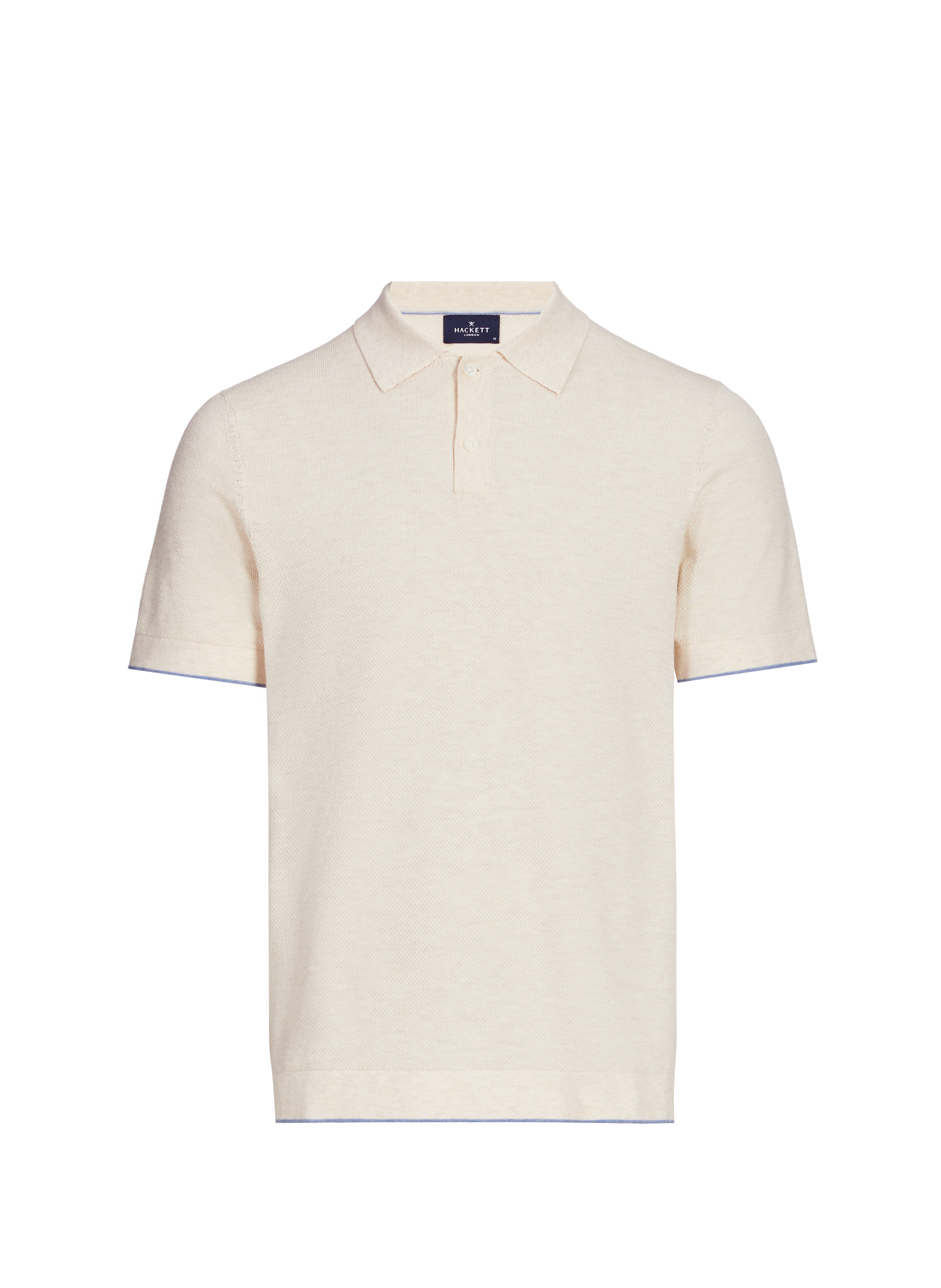Polo en coton HACKETT Beige