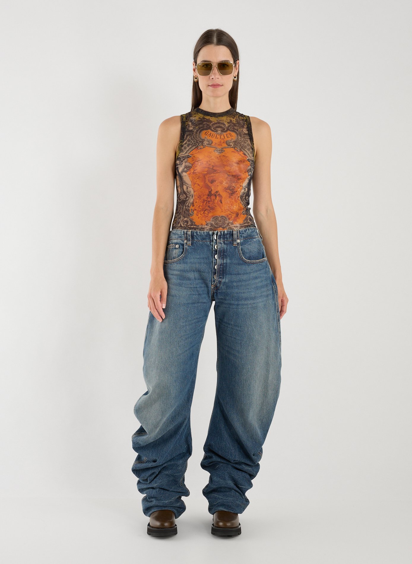 Flared jeans JEAN PAUL GAULTIER Blue