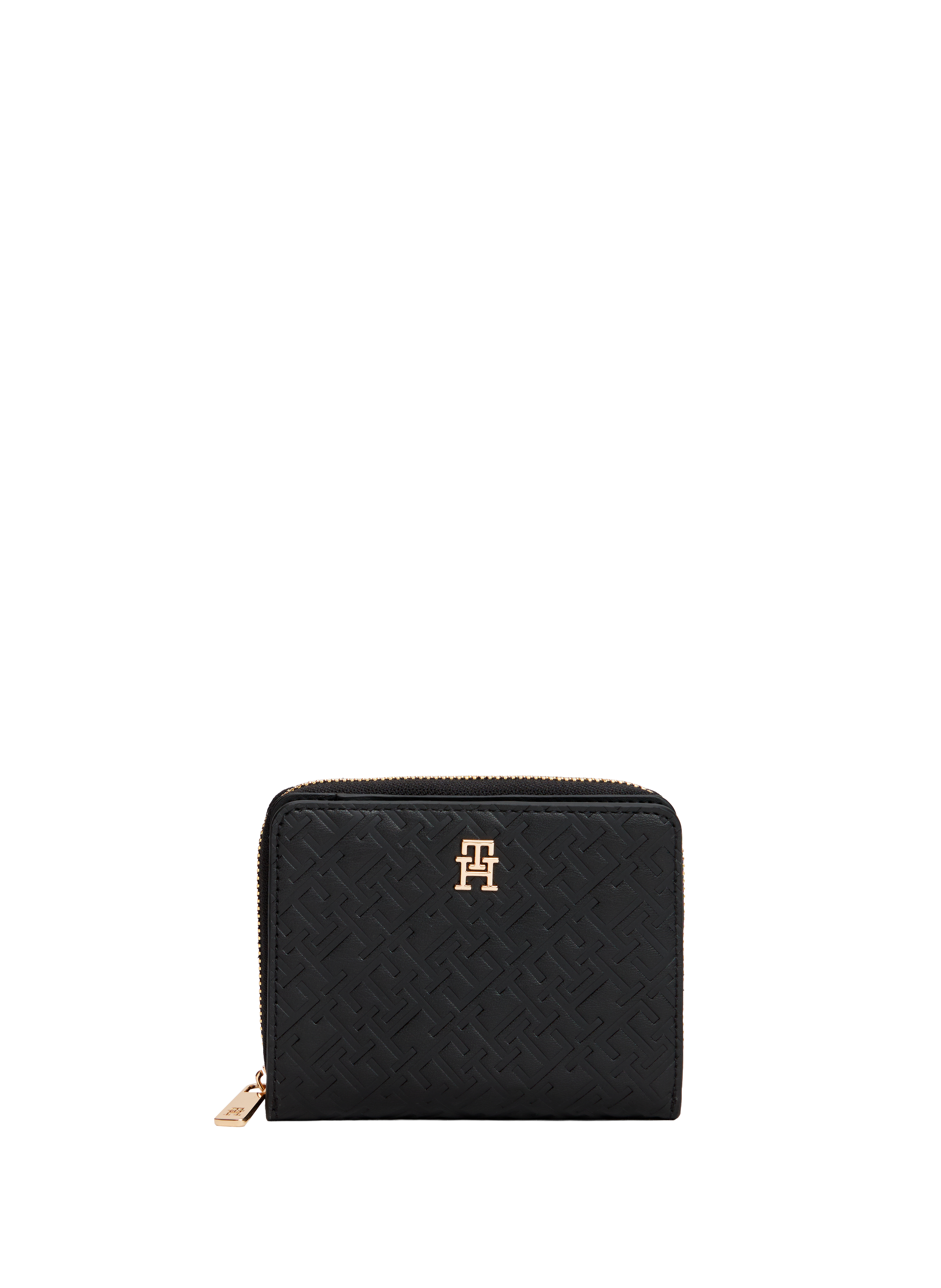 TOMMY HILFIGER Textured wallet Black