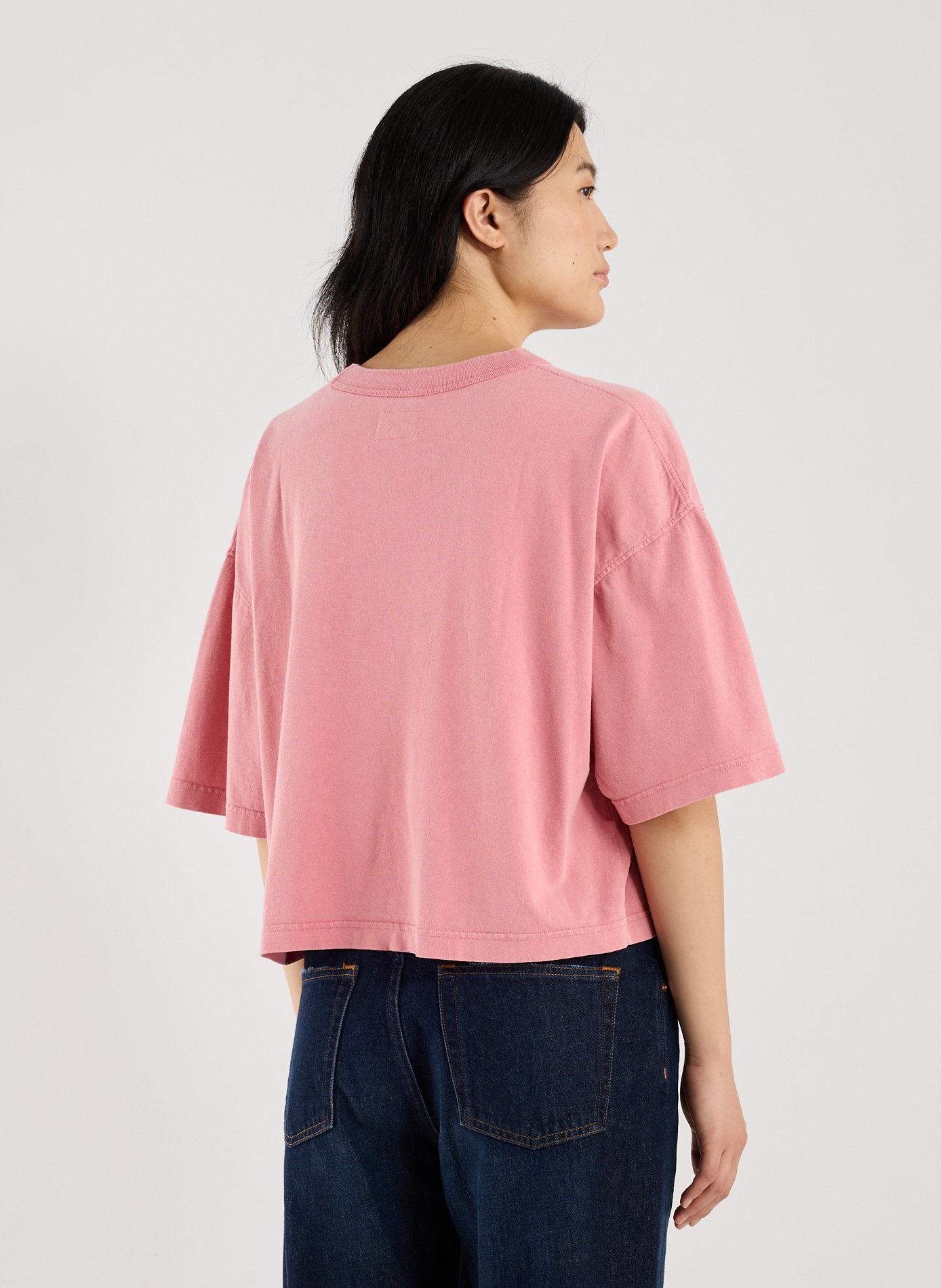 T-shirt en coton BELLEROSE Rose