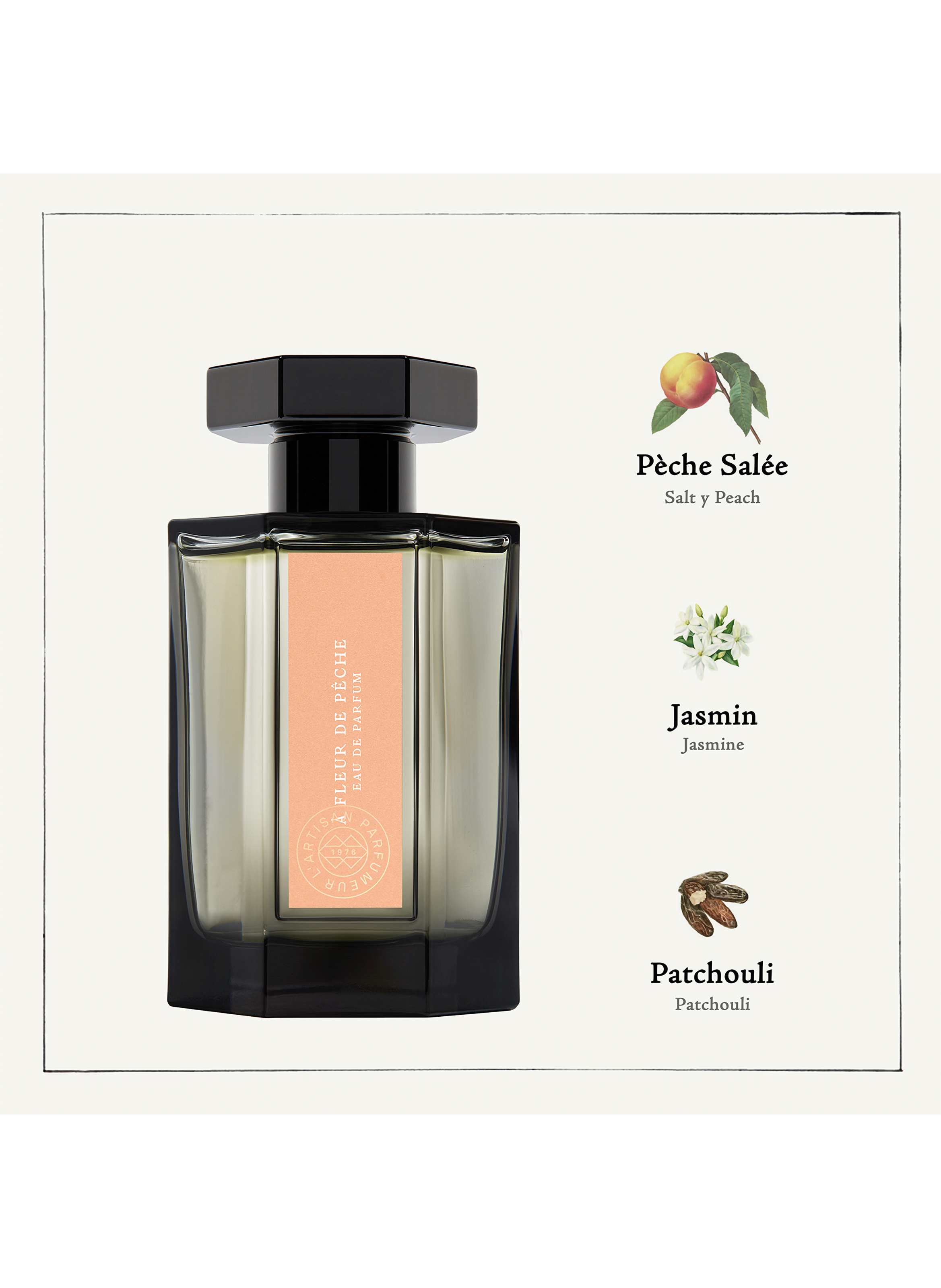 L'Artisan Parfumeur À Fleur de Pêche L'Artisan Parfumeur A Fleur de Peche Eau de Parfum, 3.4 oz