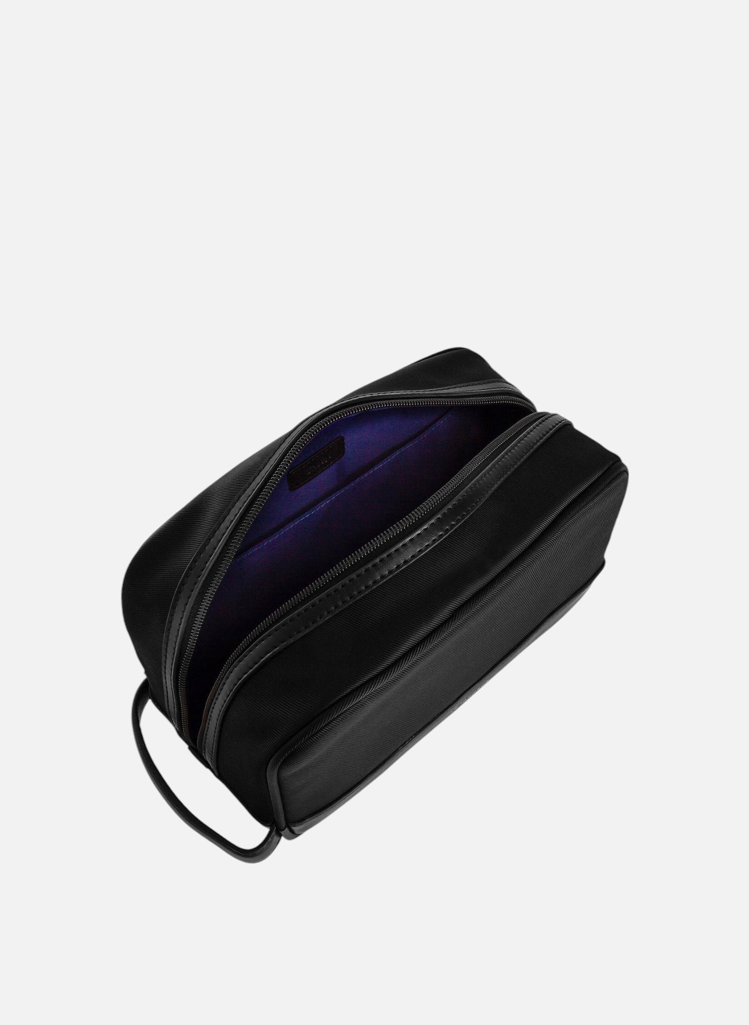 Trousse de toilette zippée gaspard LE TANNEUR Noir