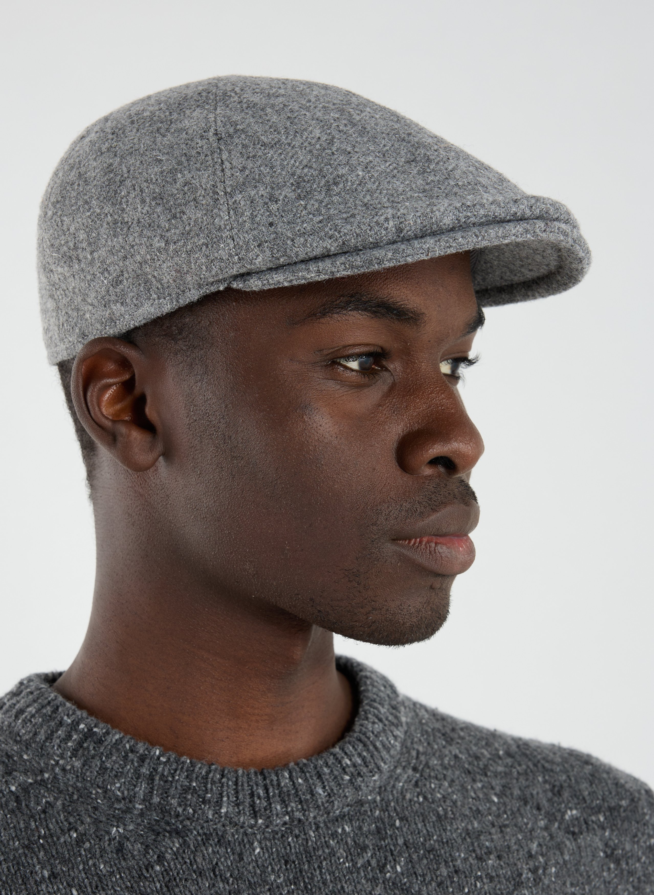 Béret en laine  SAISON 1865 Gris