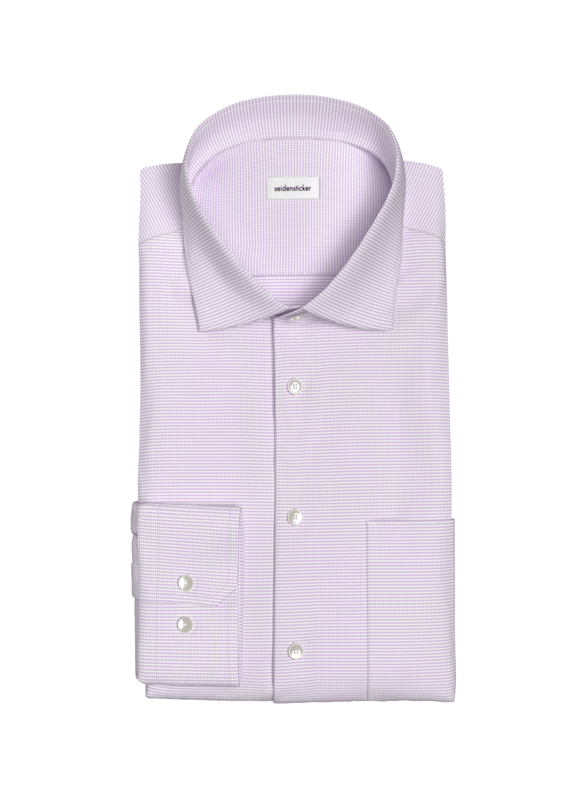 Chemise slim en coton SEIDENSTICKER Bleu