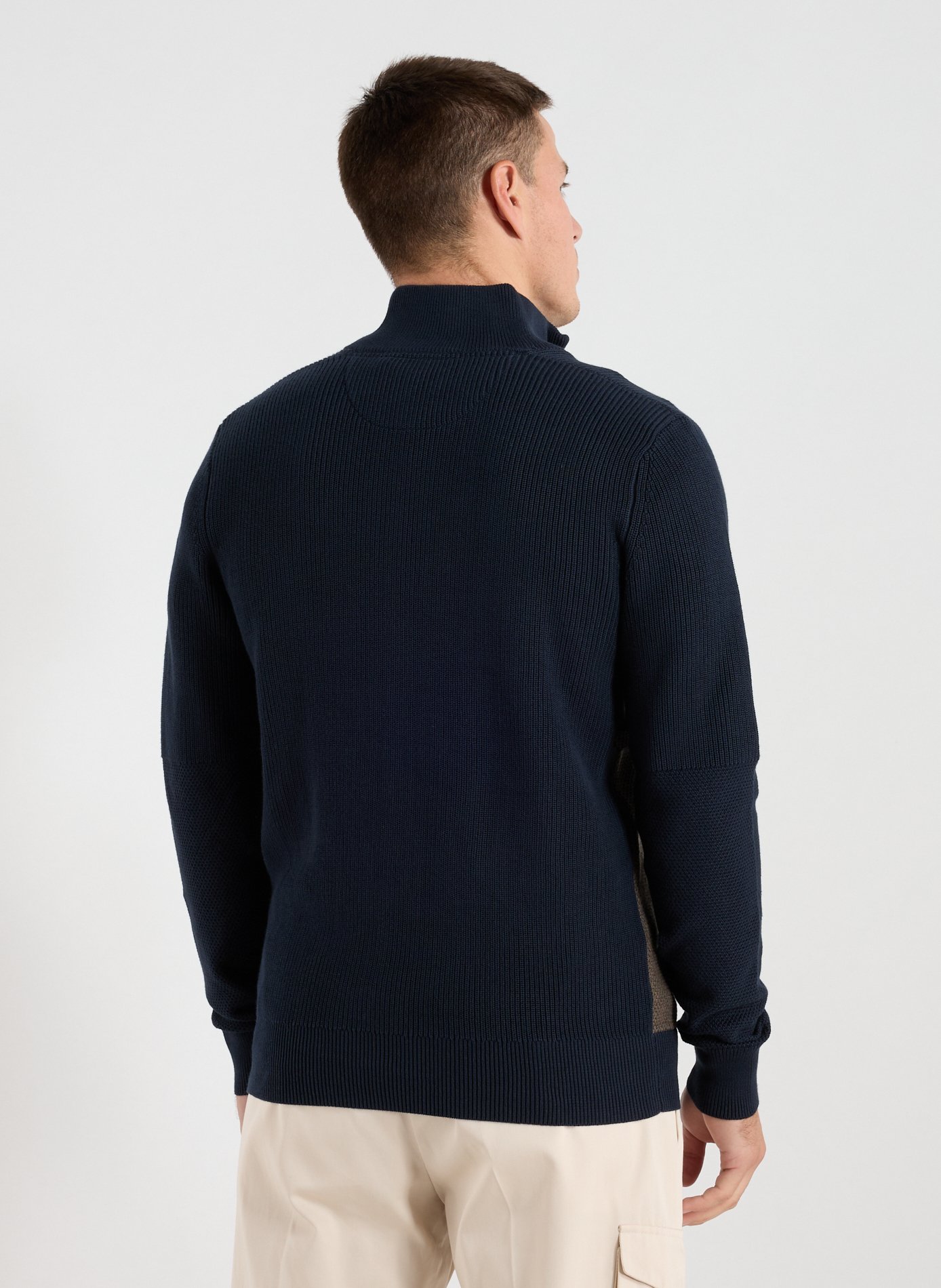 Cotton jumper EDEN PARK Brown