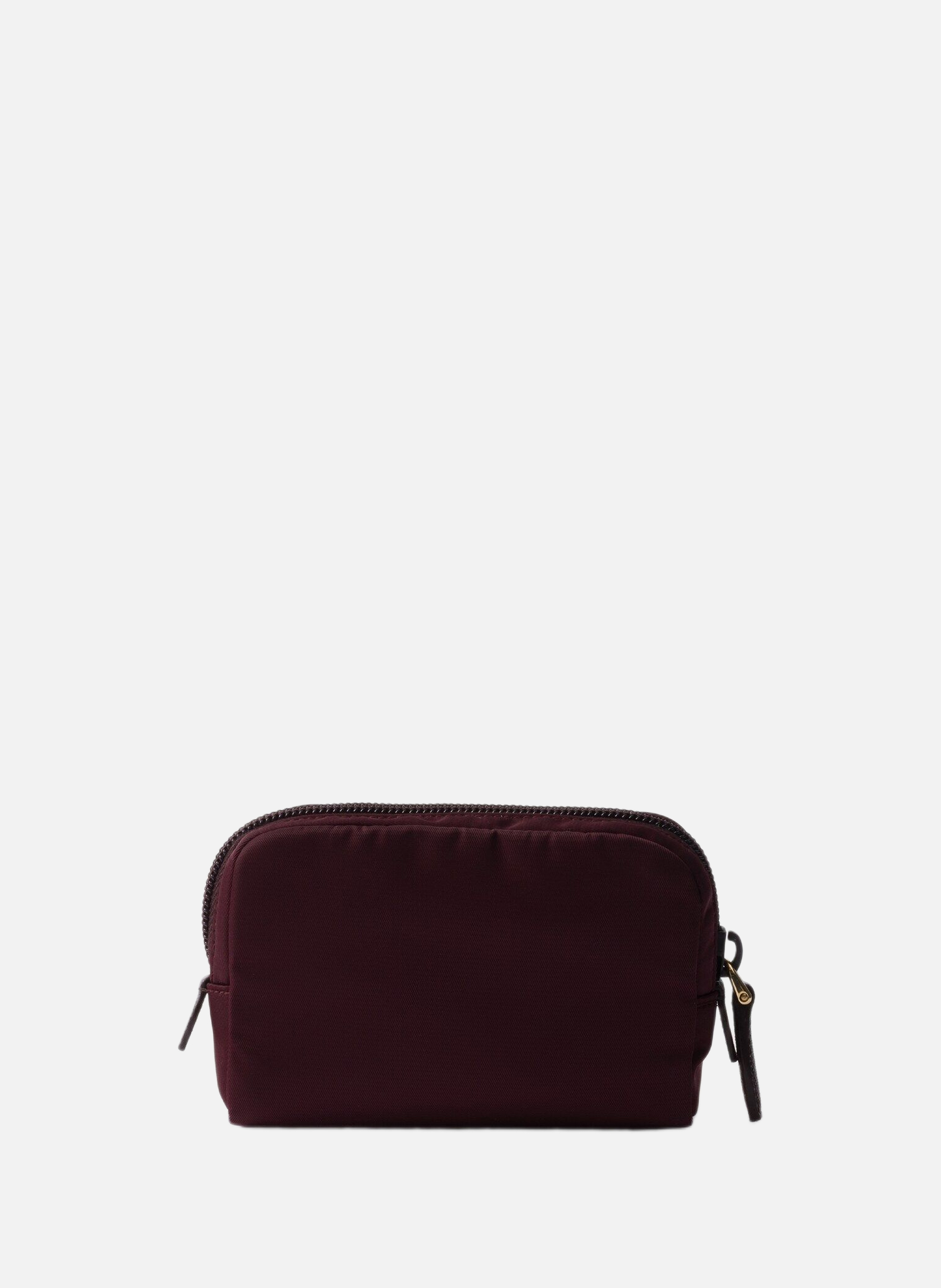 Micro pochette en re-nylon PRADA Rouge
