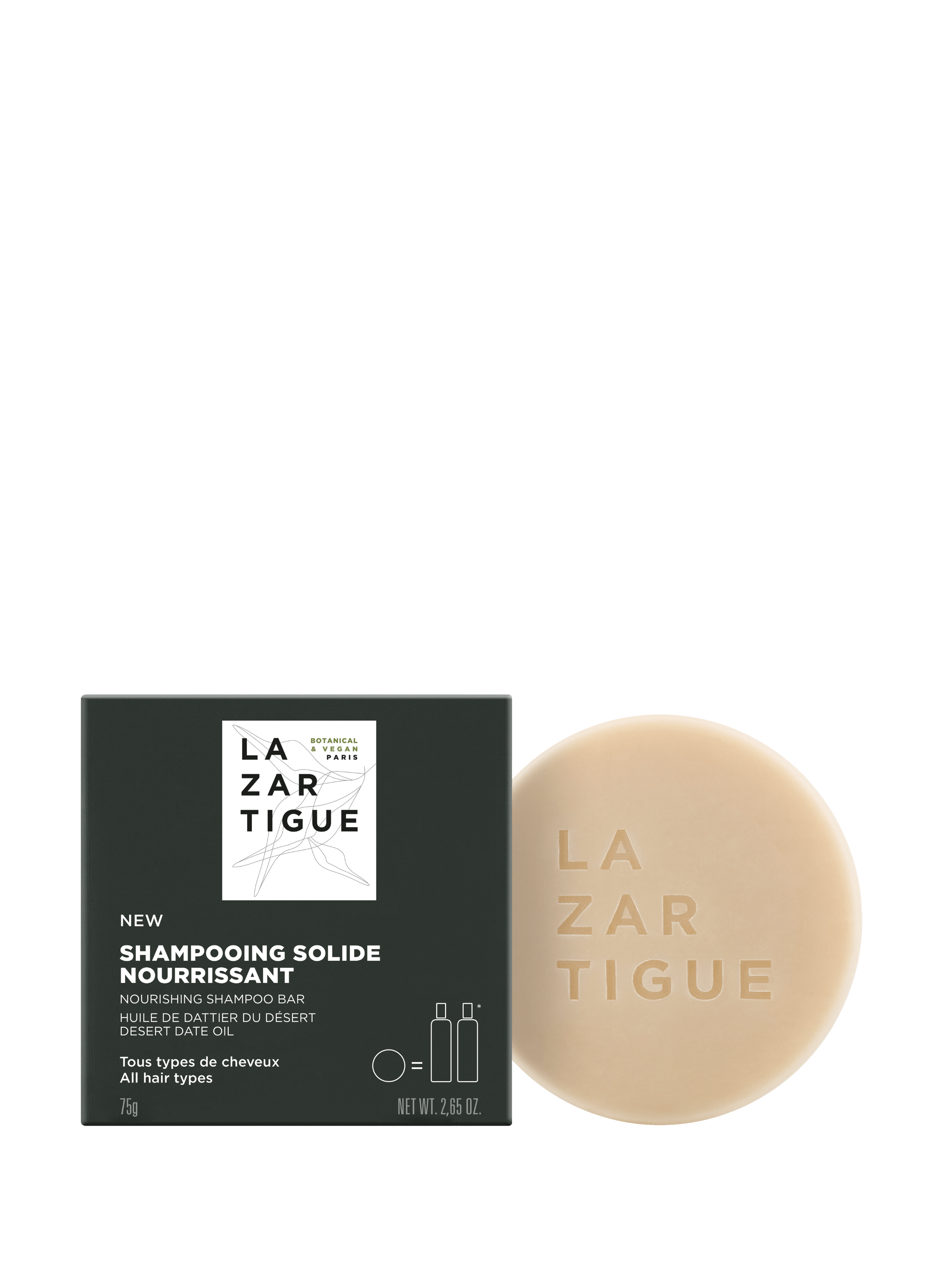 Shampoo bar LAZARTIGUE No color