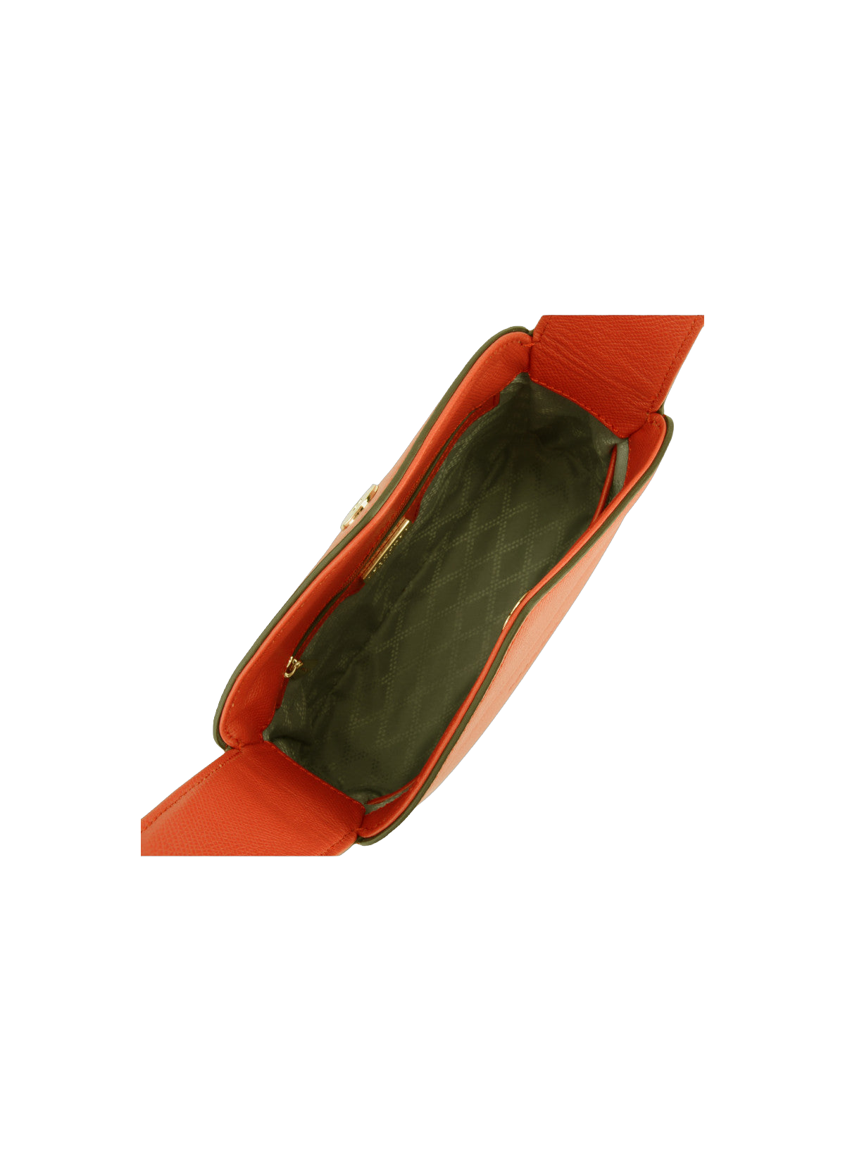 Cassetta Cuir | Sac porté épaule en cuir de vachette POURCHET Orange