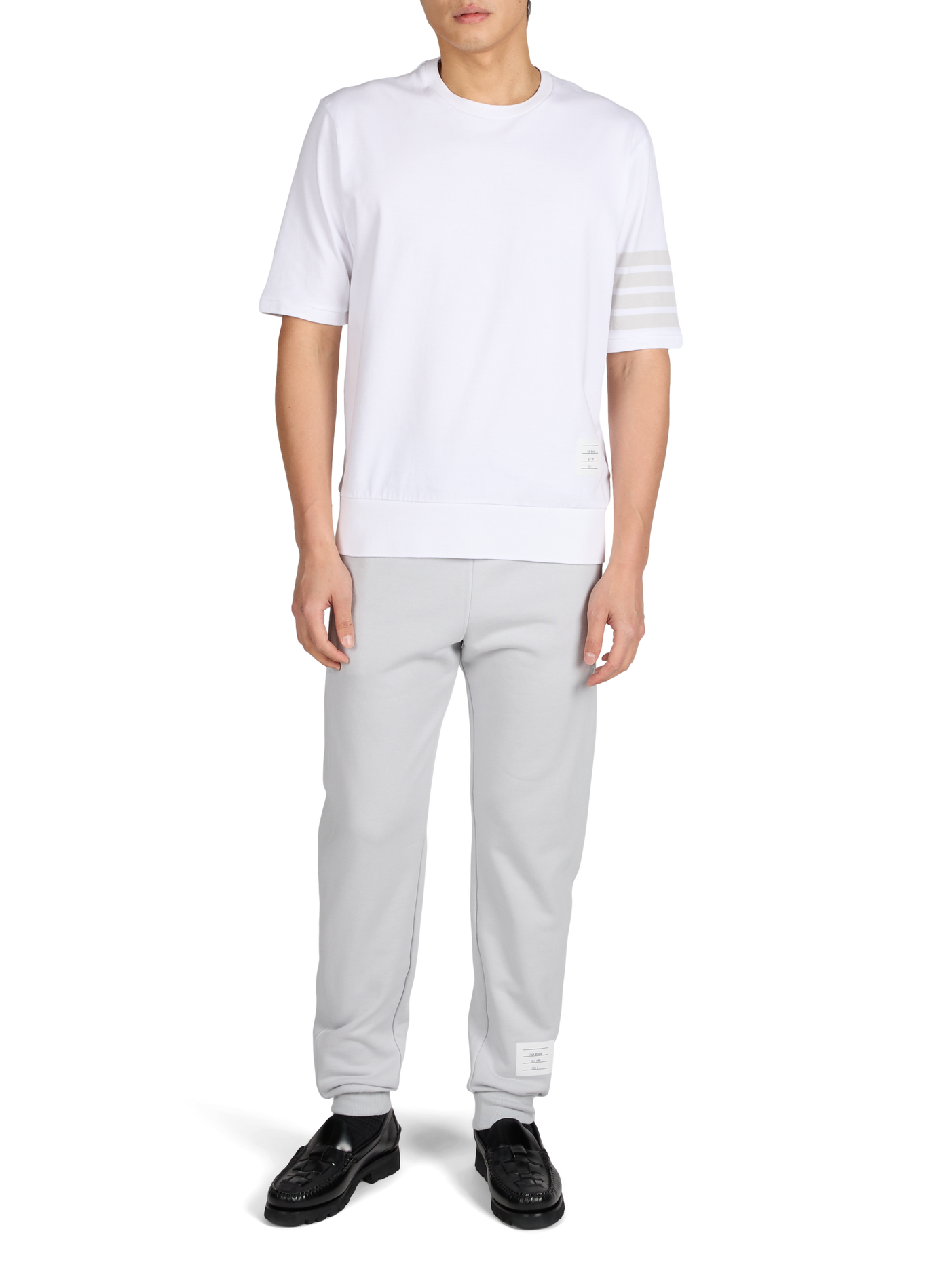 Classic Cotton T-Shirt THOM BROWNE White