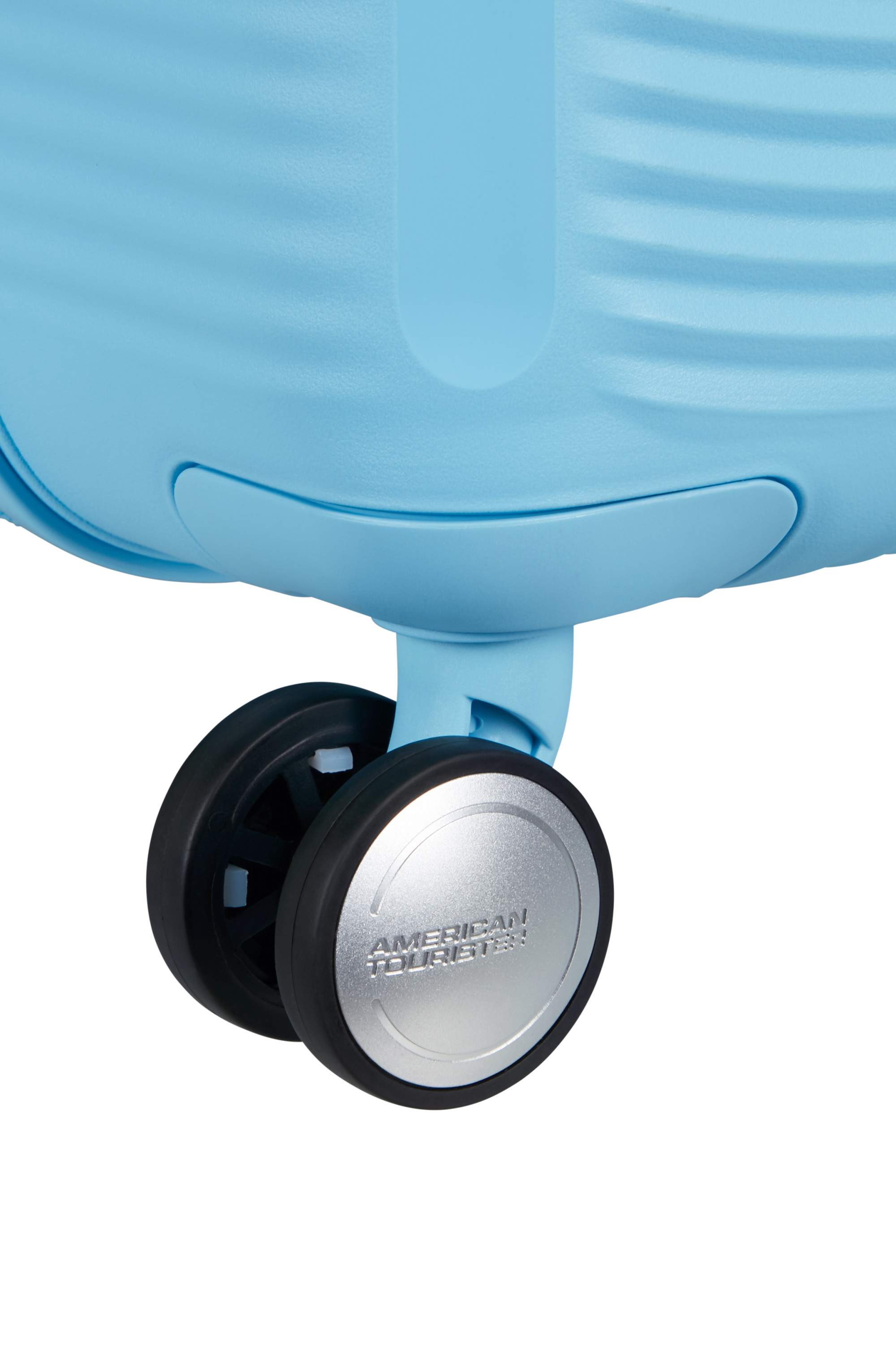 Soundbox valise 4 roues taille m AMERICAN TOURISTER Bleu