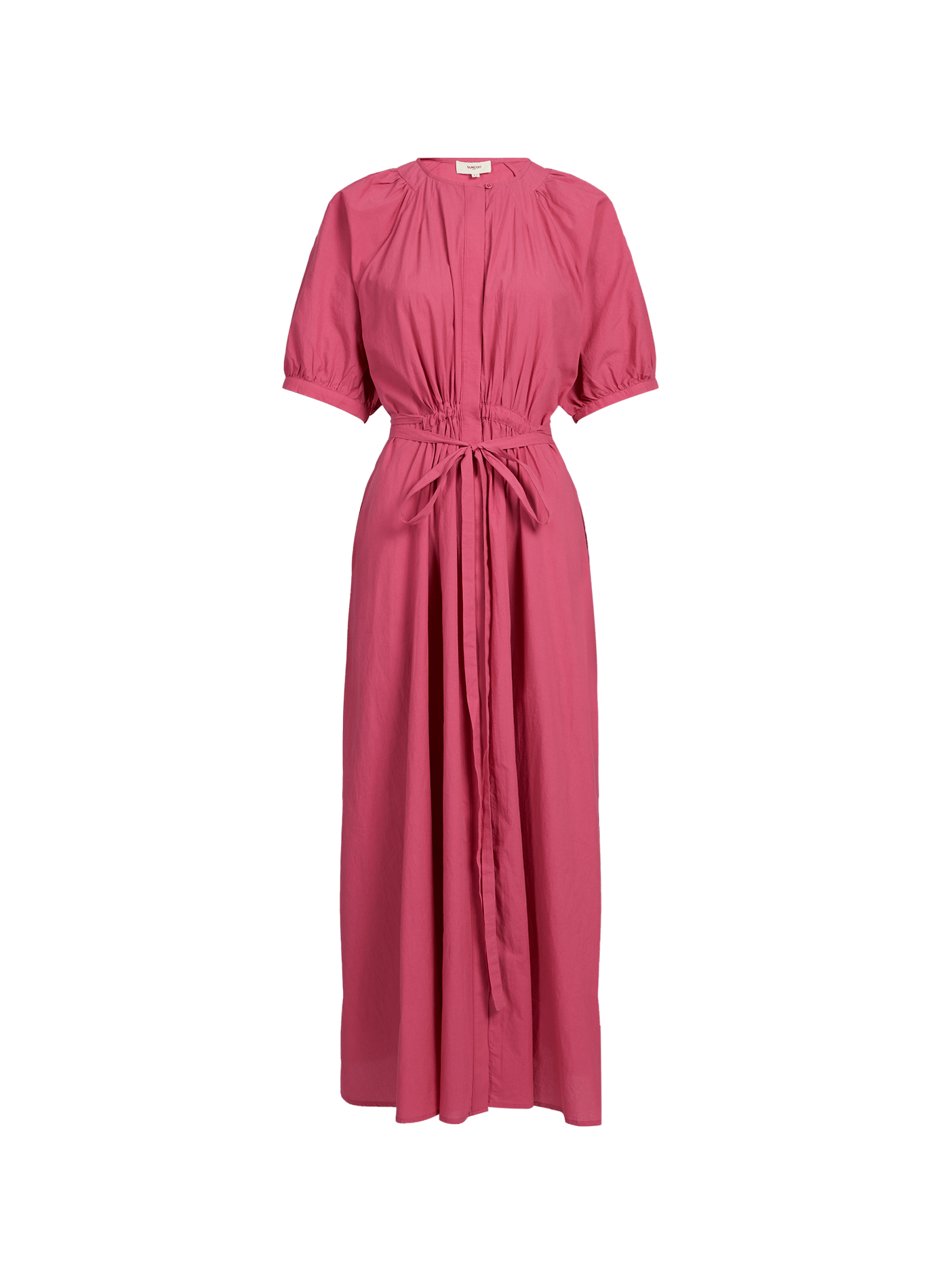 Long cotton Cassie dress SUNCOO Pink