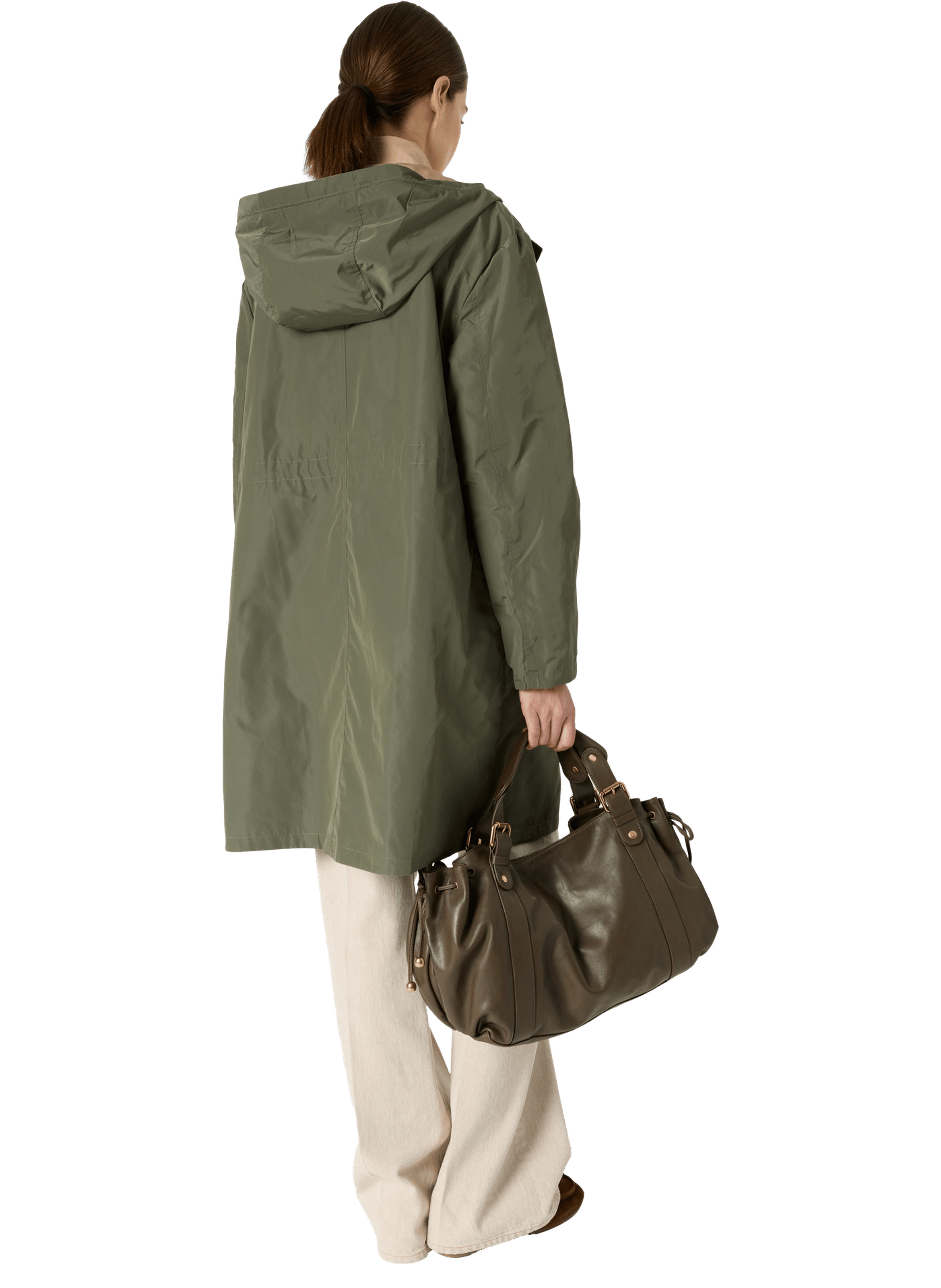 Parka mi-longue à capuche - jannis GERARD DAREL Beige