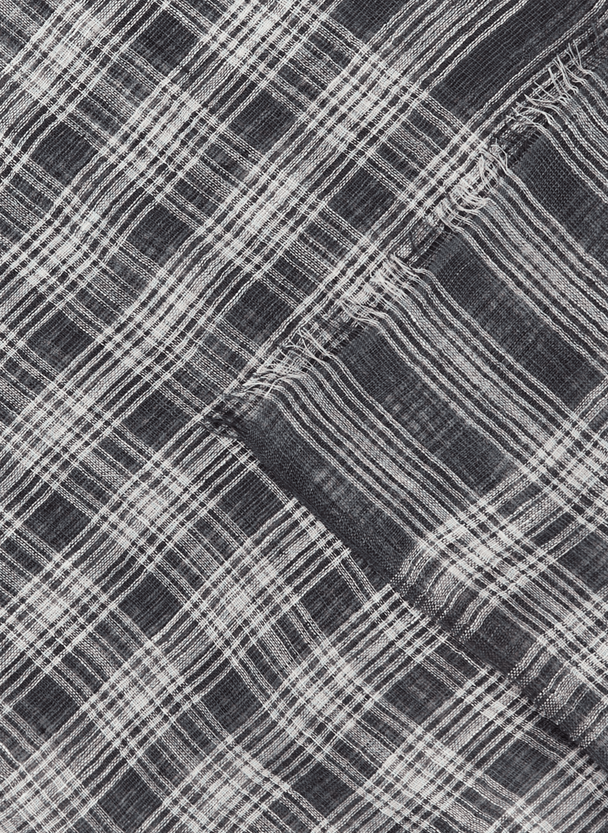 Linen scarf SAISON 1865 Black